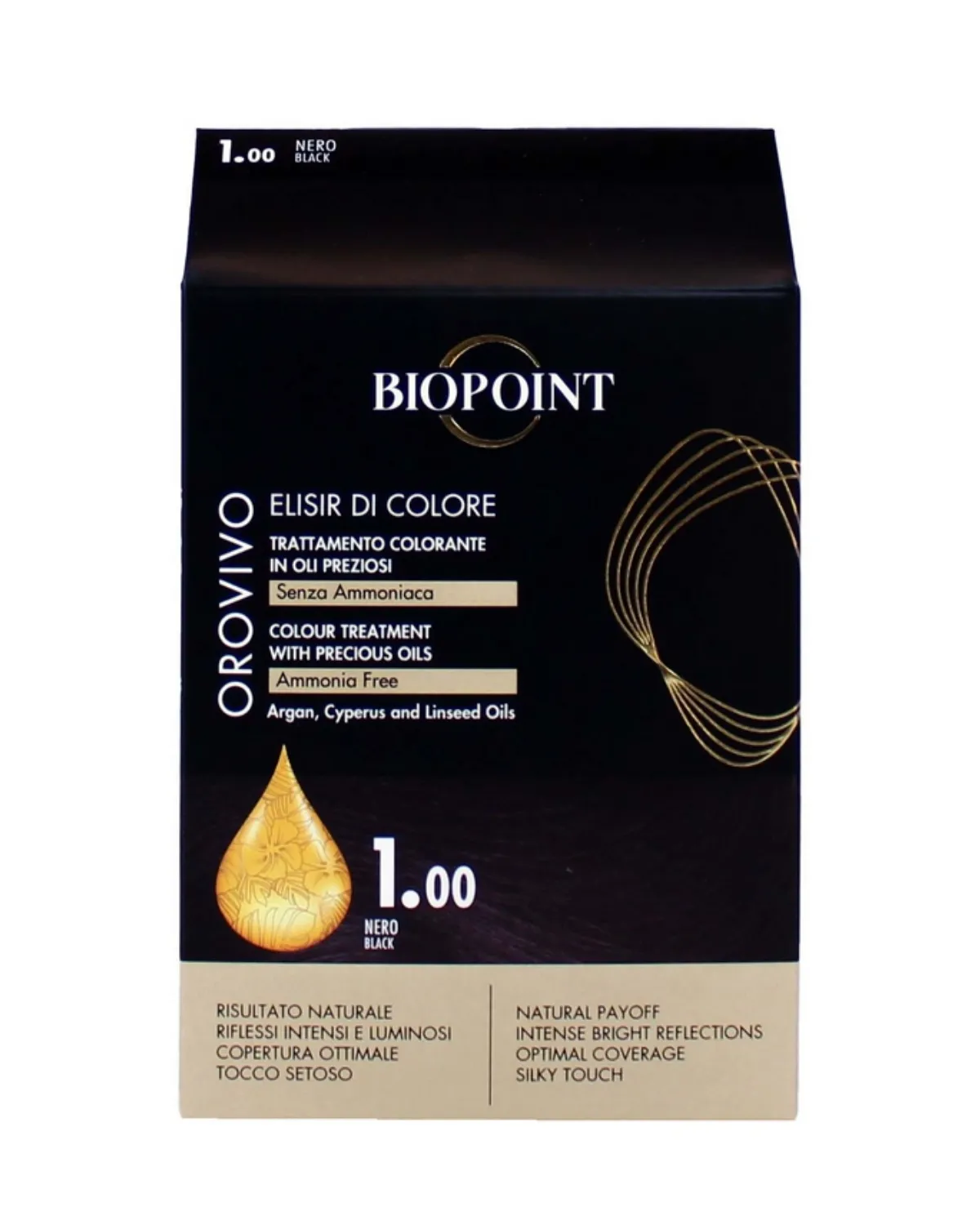 BIOPOINT OROVIVO FARBA ZA KOSU 1.00 
