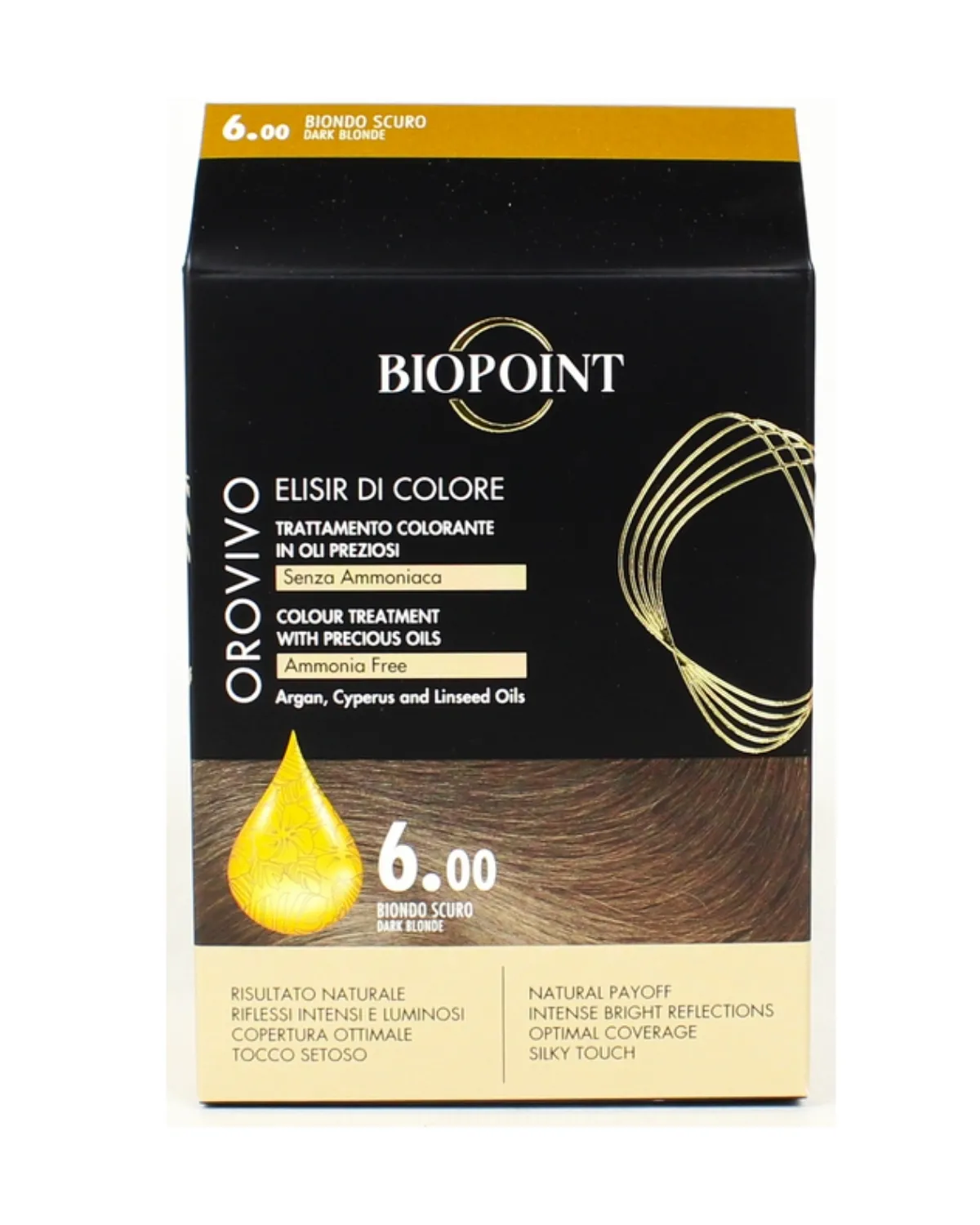 BIOPOINT OROVIVO FARBA ZA KOSU 6.00 