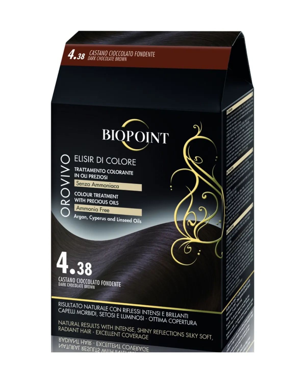 BIOPOINT OROVIVO FARBA ZA KOSU 4.38 