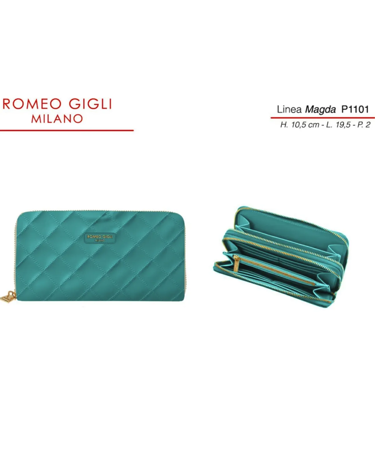 NOVCANIK Z. MAGDA RG MILANO P1101 TURCHESE 