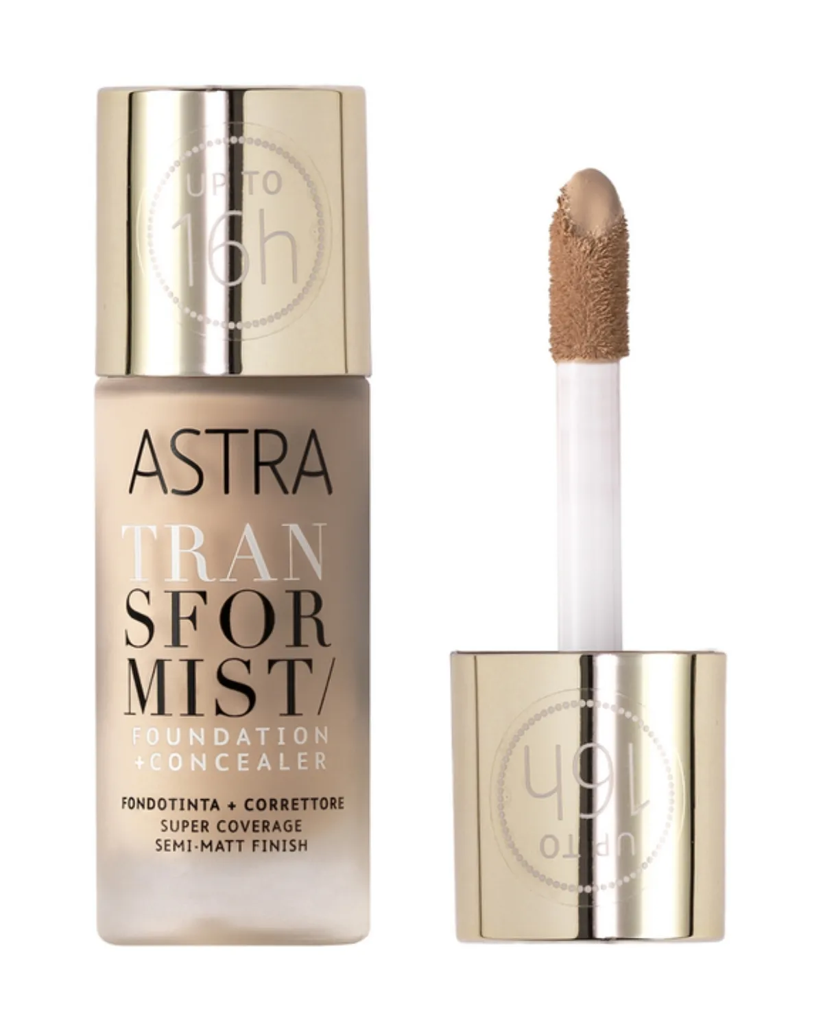 ASTRA PUDER + KOREKTOR TRANSFORMIST DUNE 02W
