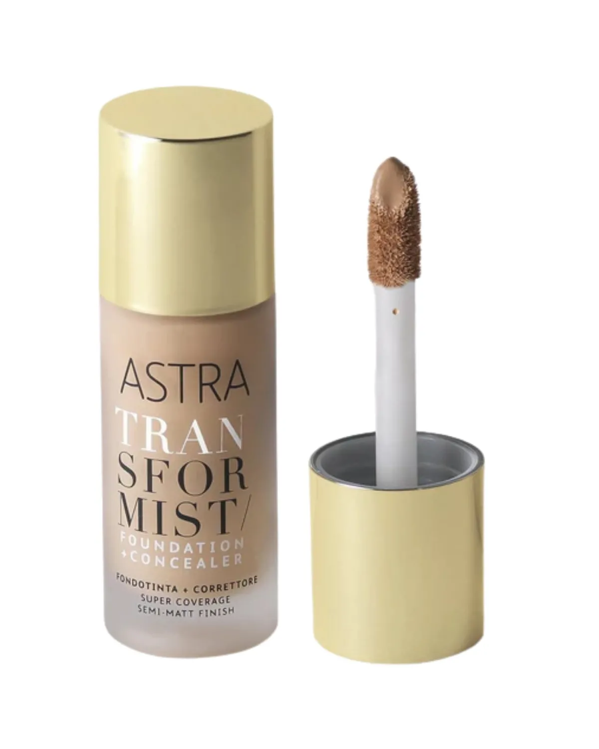ASTRA PUDER + KOREKTOR TRANSFORMIST WARM BEIGE 3