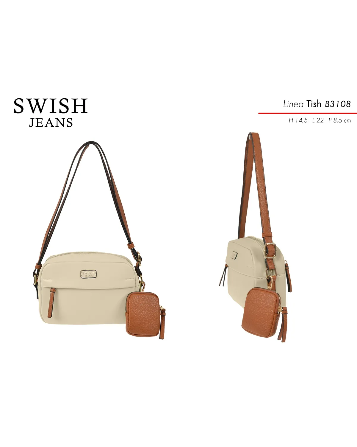 TISH BORSA DONNA SWISH JEANS