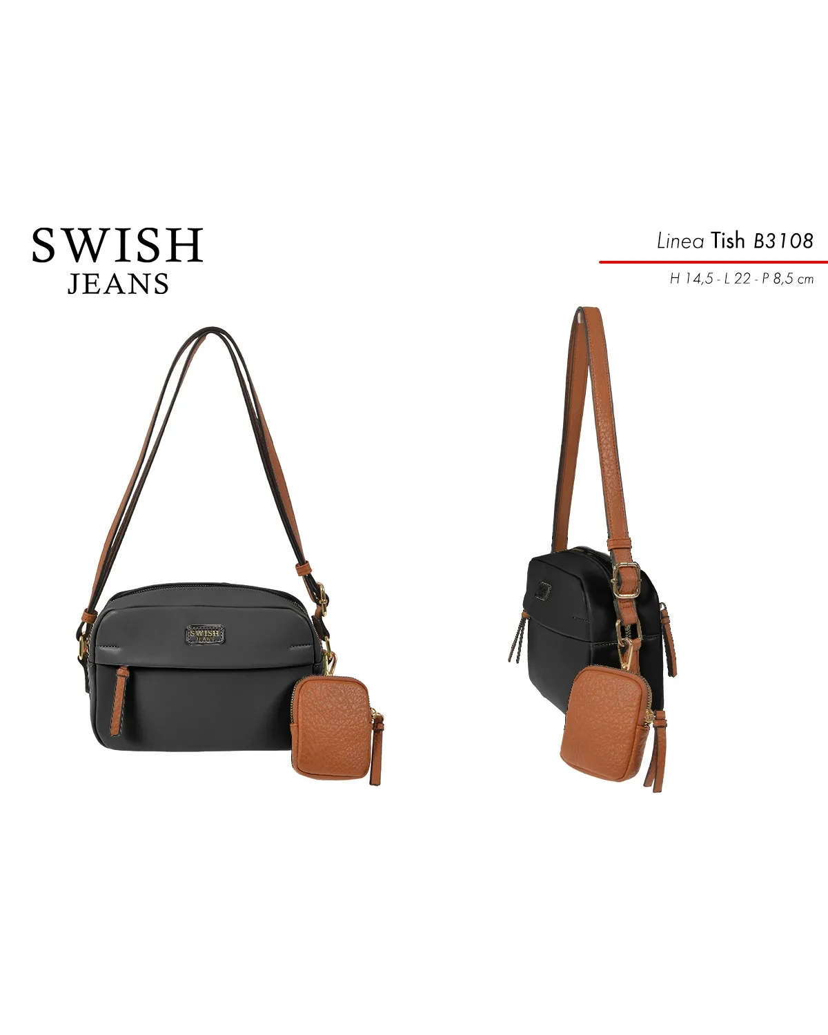 TISH BORSA DONNA SWISH JEANS