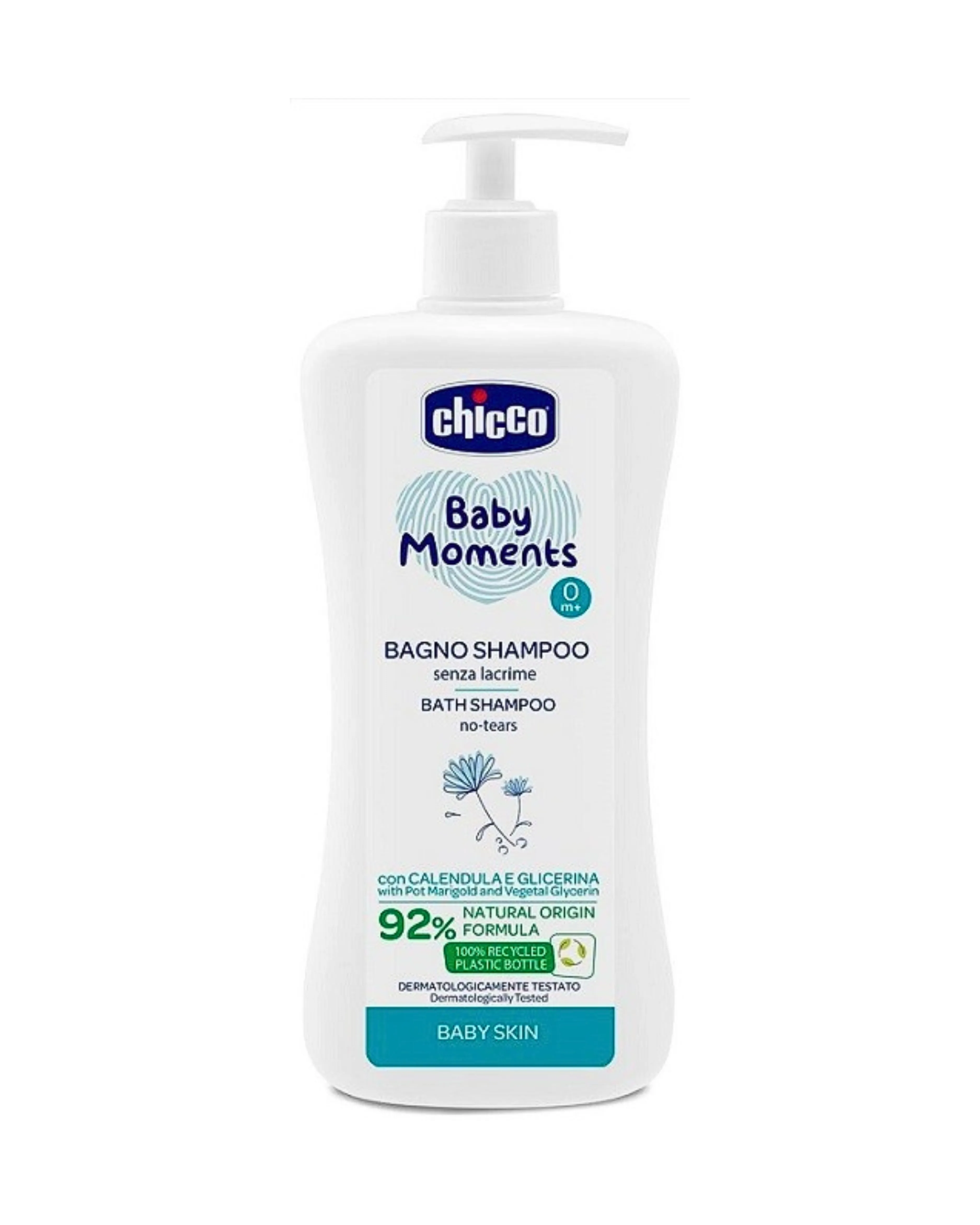 CHICCO KUPKA & ŠAMPON BABY M.500ML 
