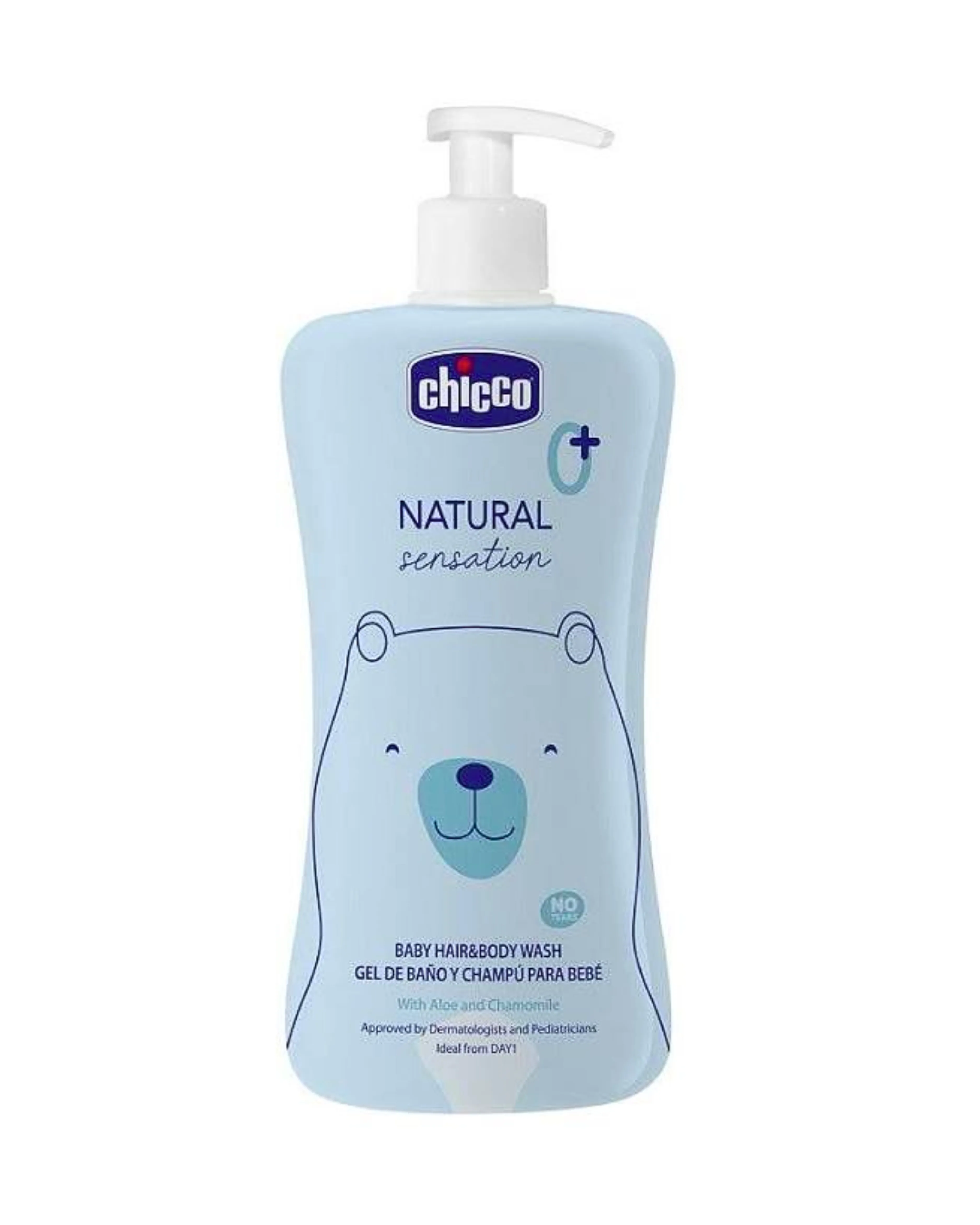 CHICCO NATURAL KUPKA ŠAMPON BABY 500ML 