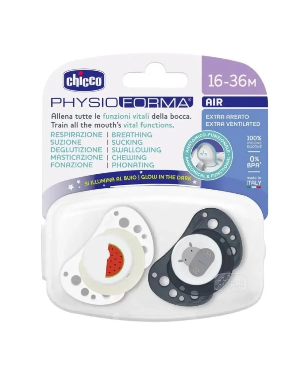 VARALICA SILIKON 16-36M+2/1 PLAVA PHYSIO AIR 