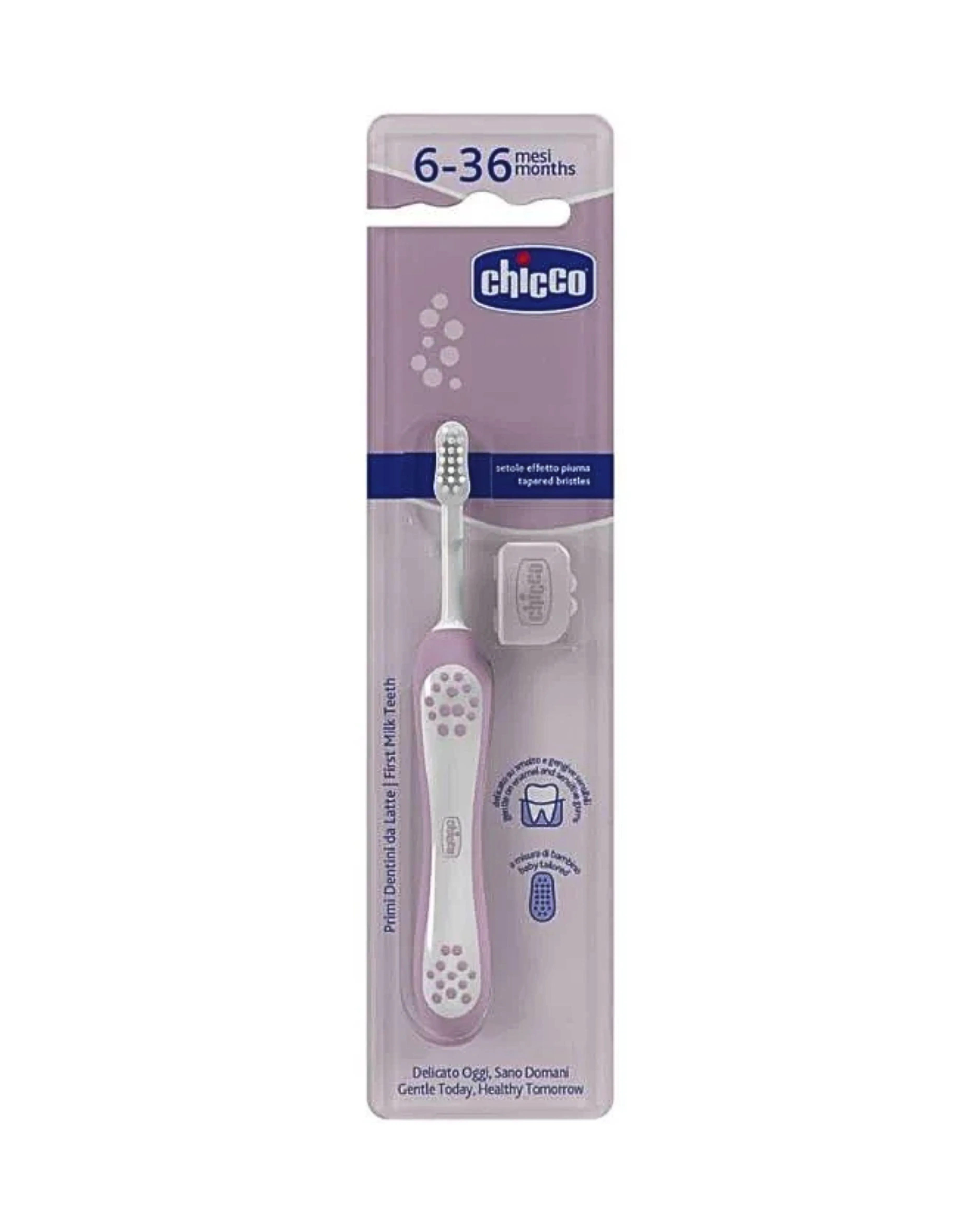 CHICCO ČETKICA ZA ZUBE 6-36M LILAC 