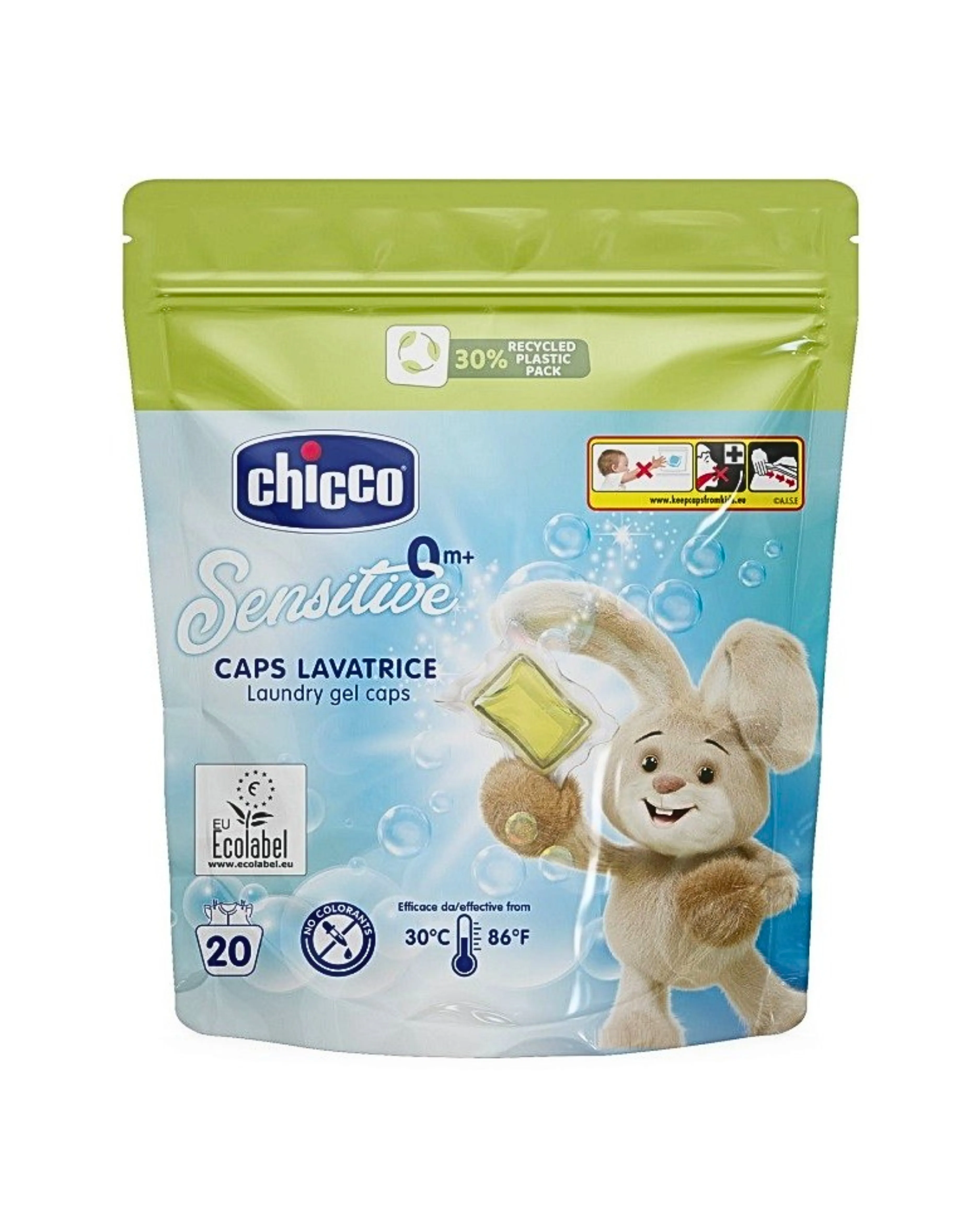 CHICCO DETERDŽENT TEČNI U KAPSULAMA BABY 0+20KOM 