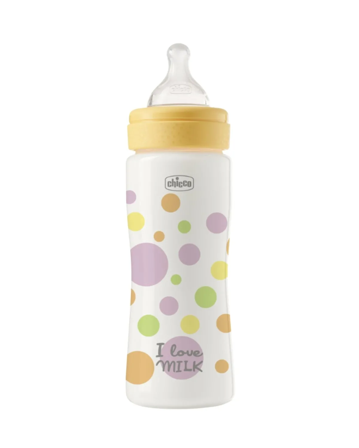 CHICCO FLAŠICA PERFECT EASY 330 ML SILIKON ŽUTA 