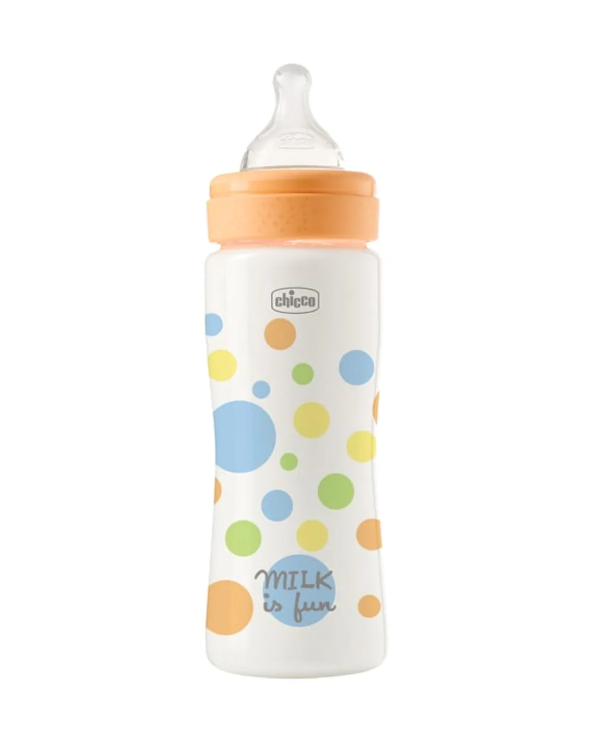 CHICCO FLAŠICA PERFECT EASY 330 ML SILIKON NARANDŽASTA 