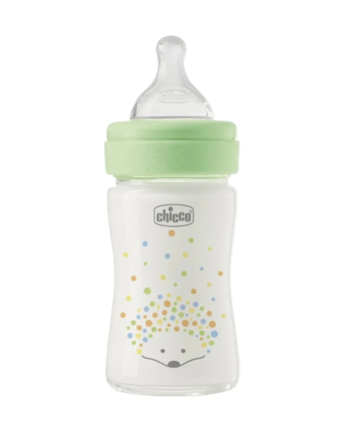 CHICCO FLAŠICA STAKLENA PERFECT EASY 150 ML SILIKON ZELENA 
