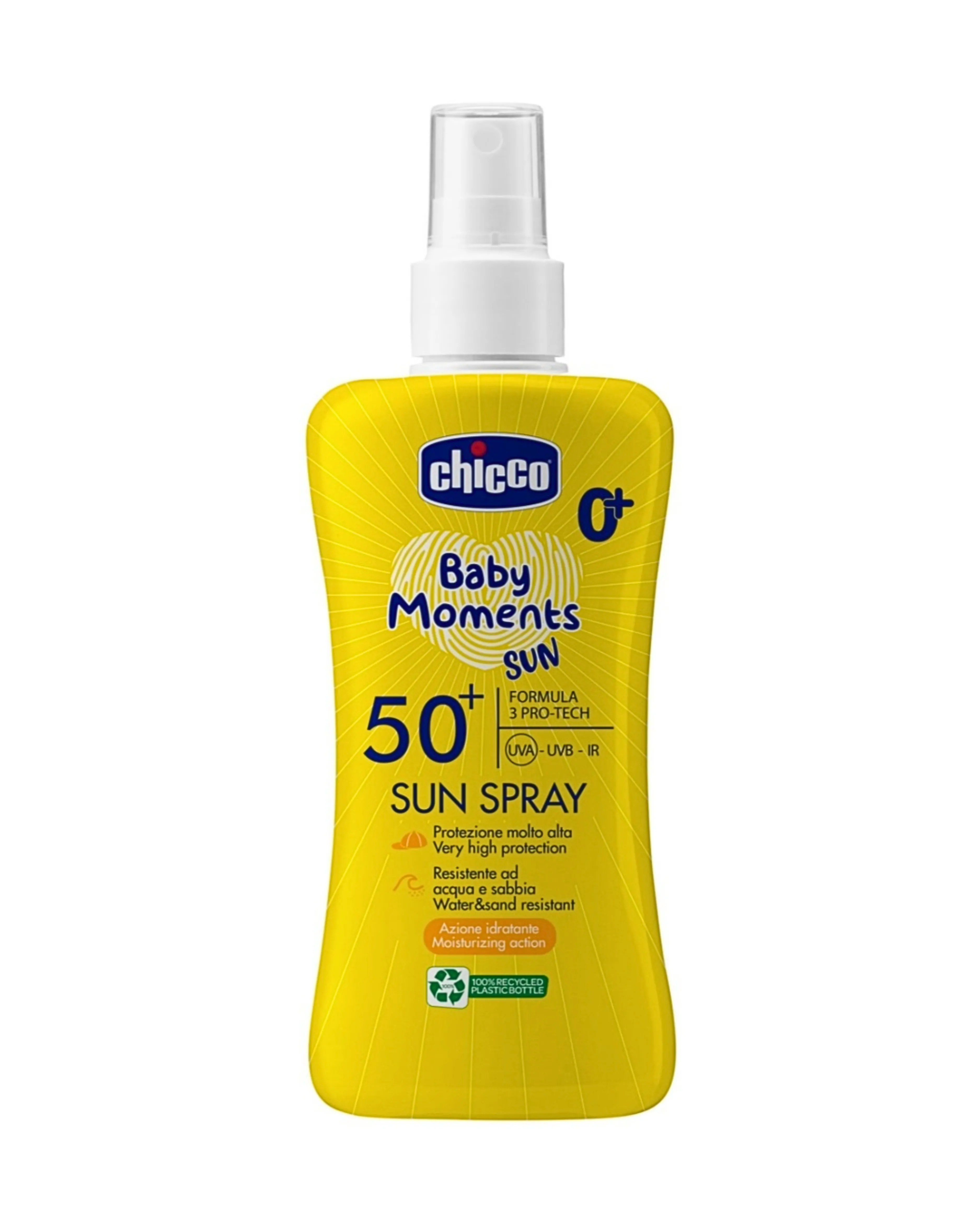 CHICCO SUN 0+ MLIJEKO U SPREJU SPF50+ 150ML 