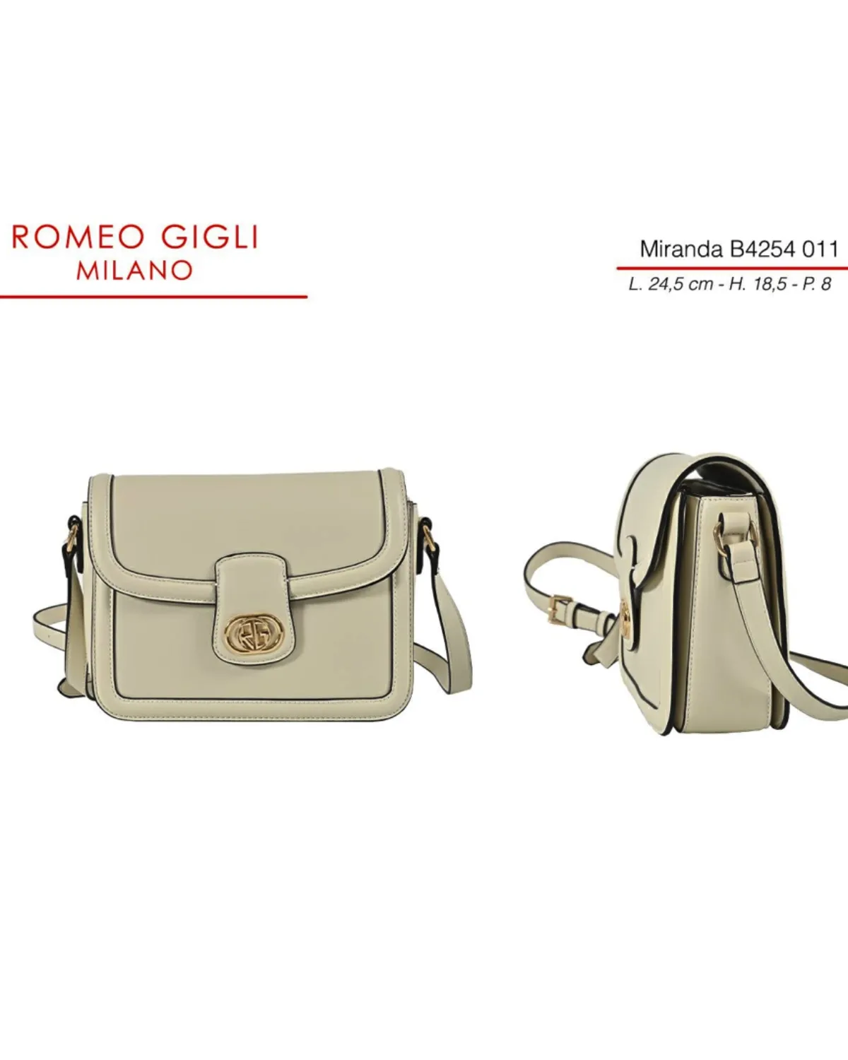 MIRANDA TORBA Z. RG MILANO B4254 BEIGE 