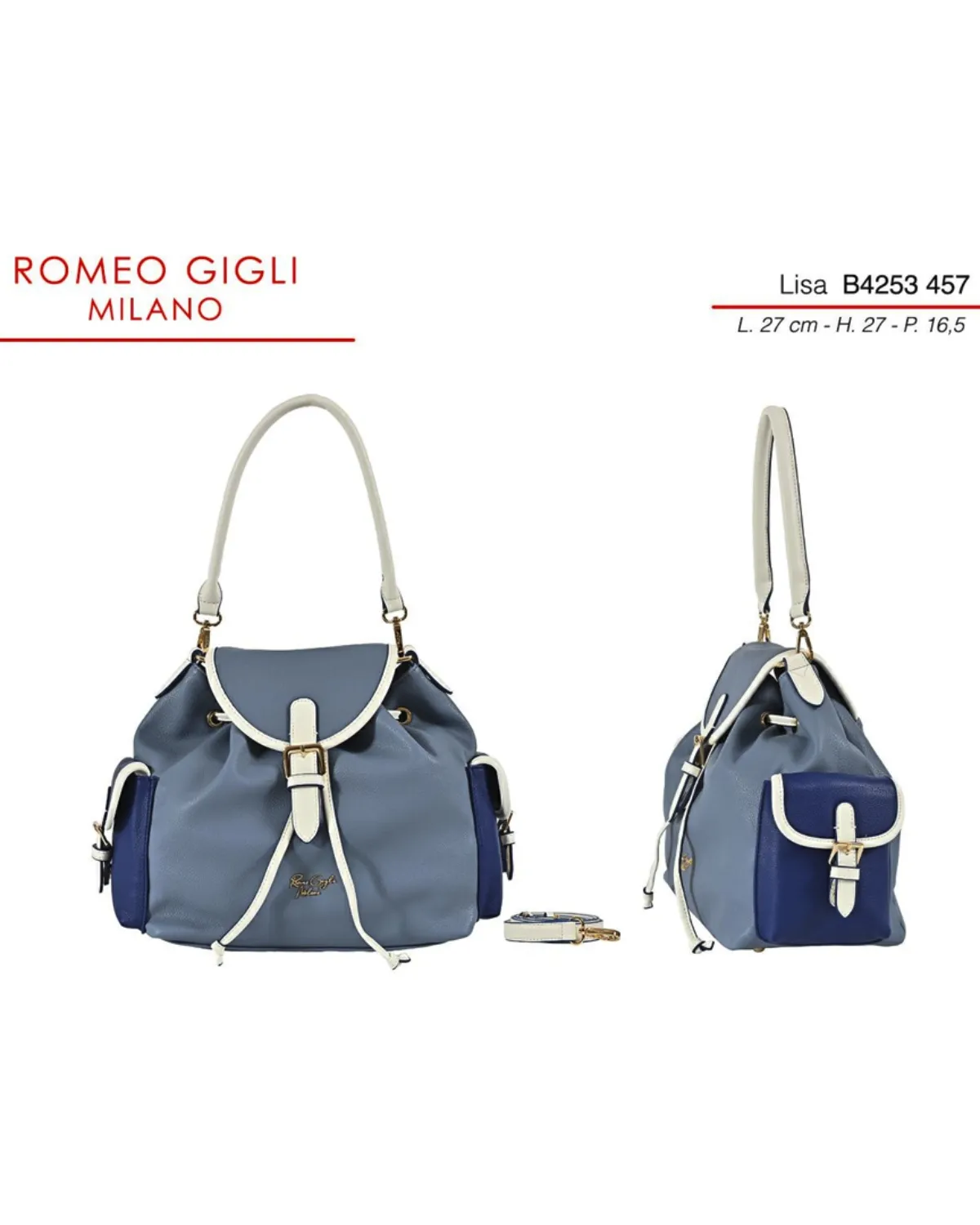 LISA TORBA Z. RG MILANO B4253 AVION /MULTICOLOR 