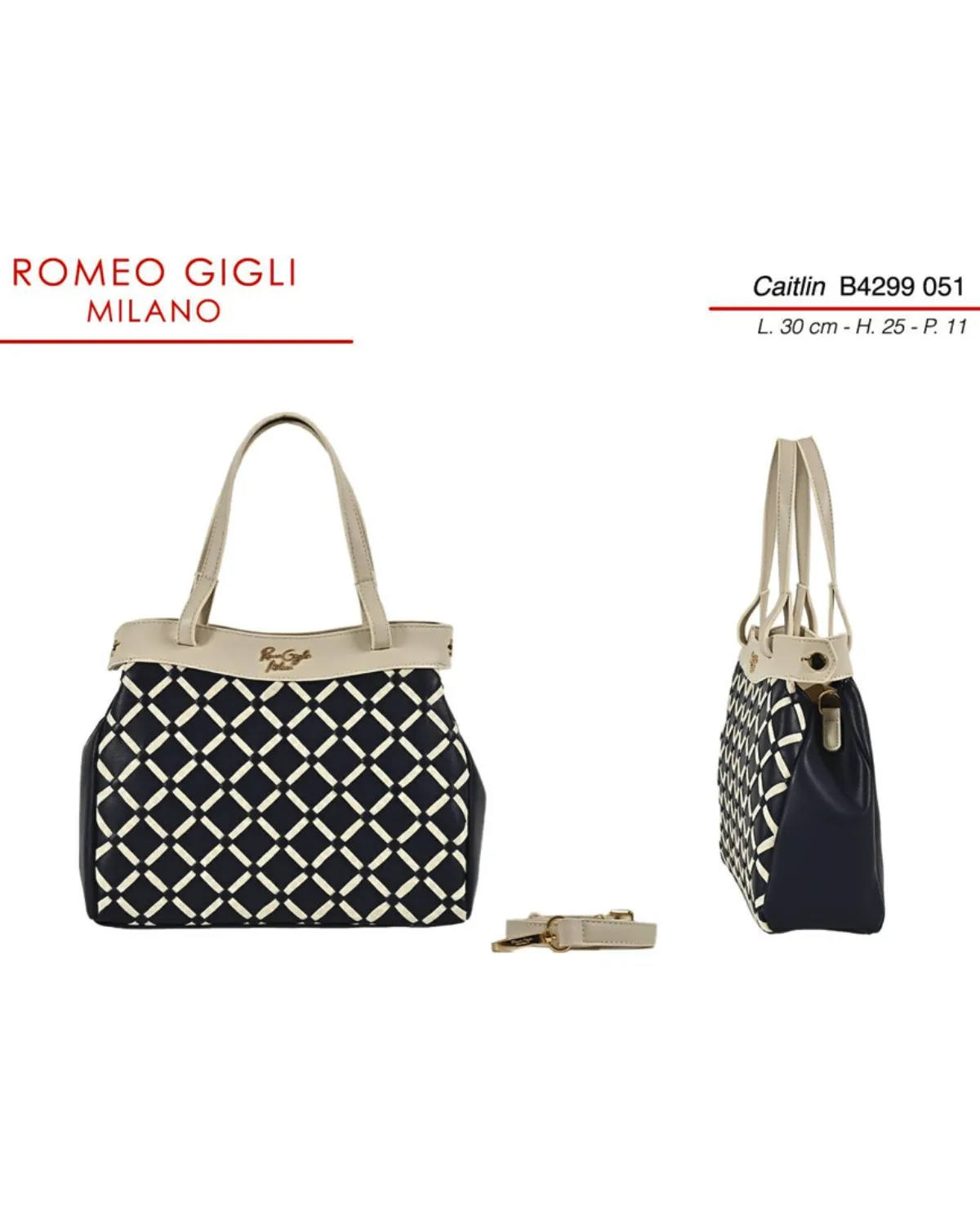 CAITLIN TORBA Z. RG MILANO B4299 CANARINO/CUOIO 