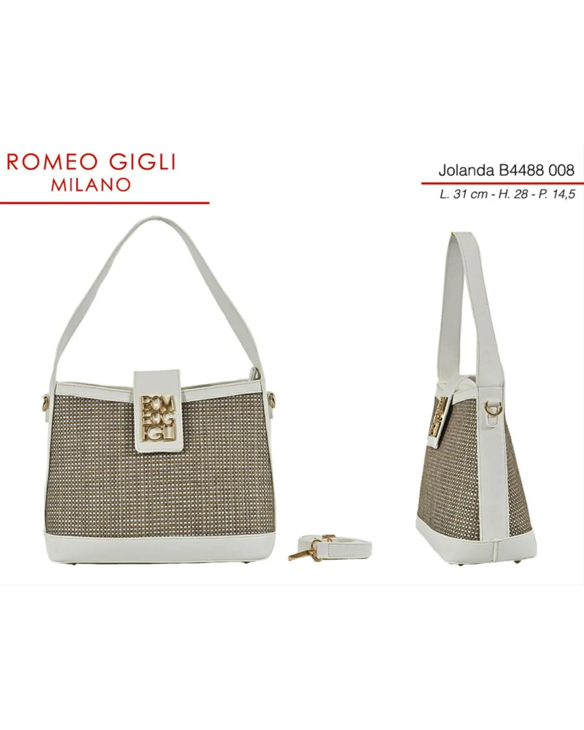 TORBA Z. JOLANDA RG MILANO B4488 