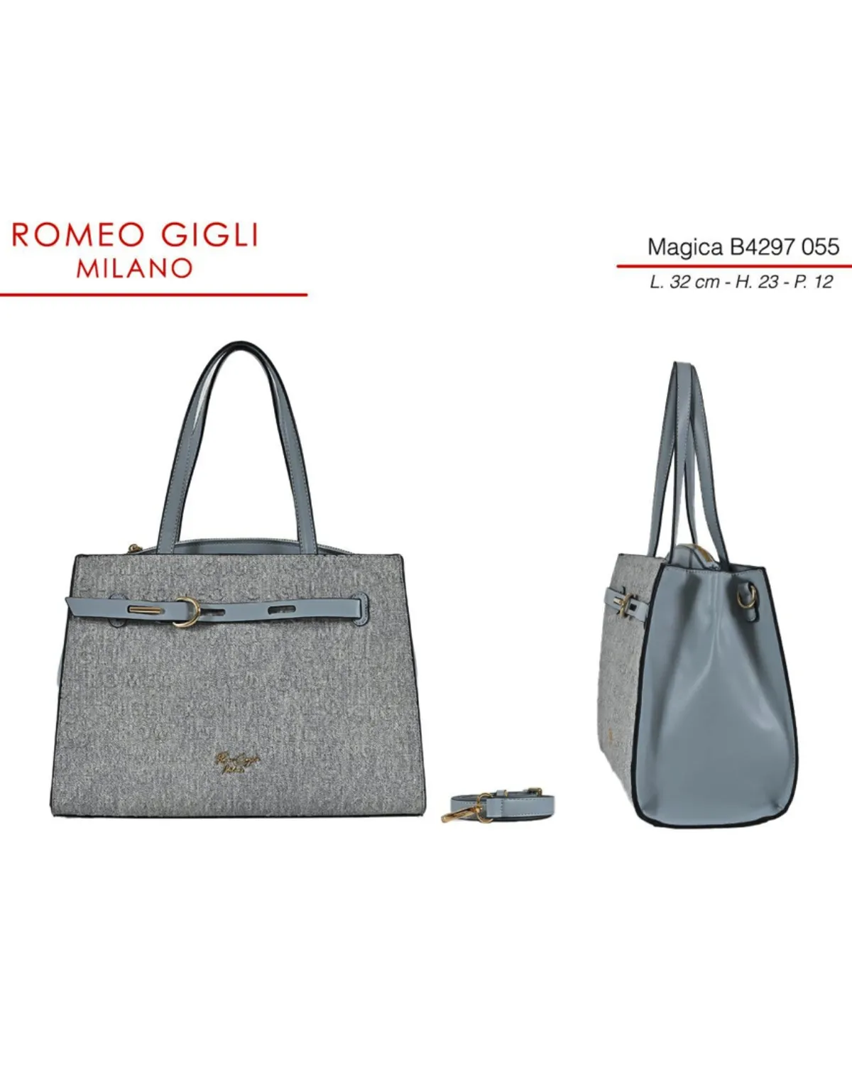 MAGICA TORBA Z. RG MILANO B4297 AZZURRO 