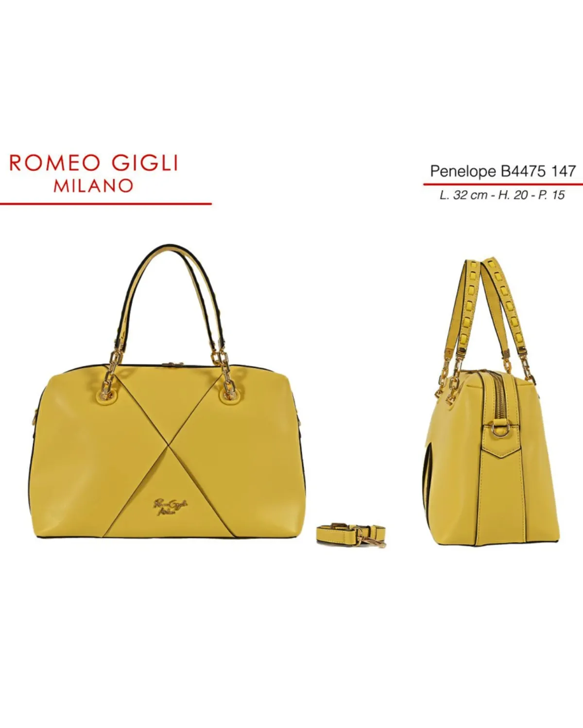 TORBA Z. PENELOPE RG MILANO B4475 OCRA 