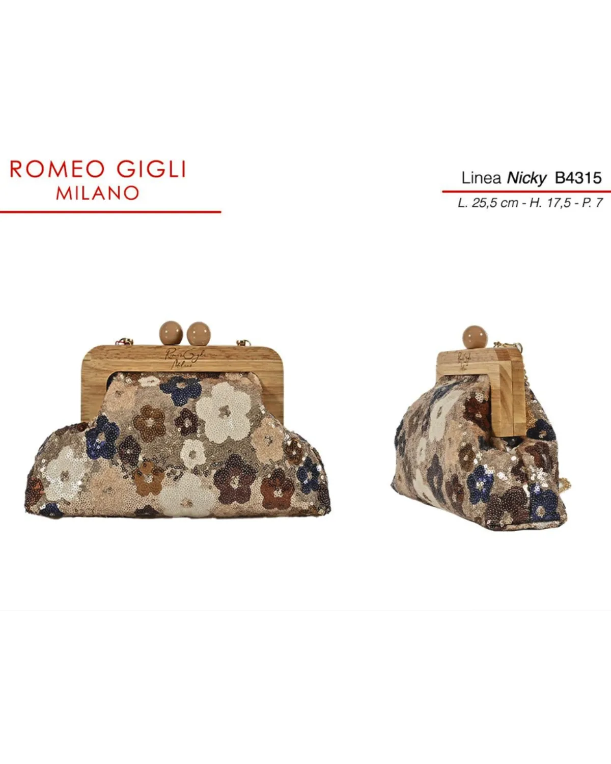 ROMEO GIGLI TORBA NICKY BEIGE 