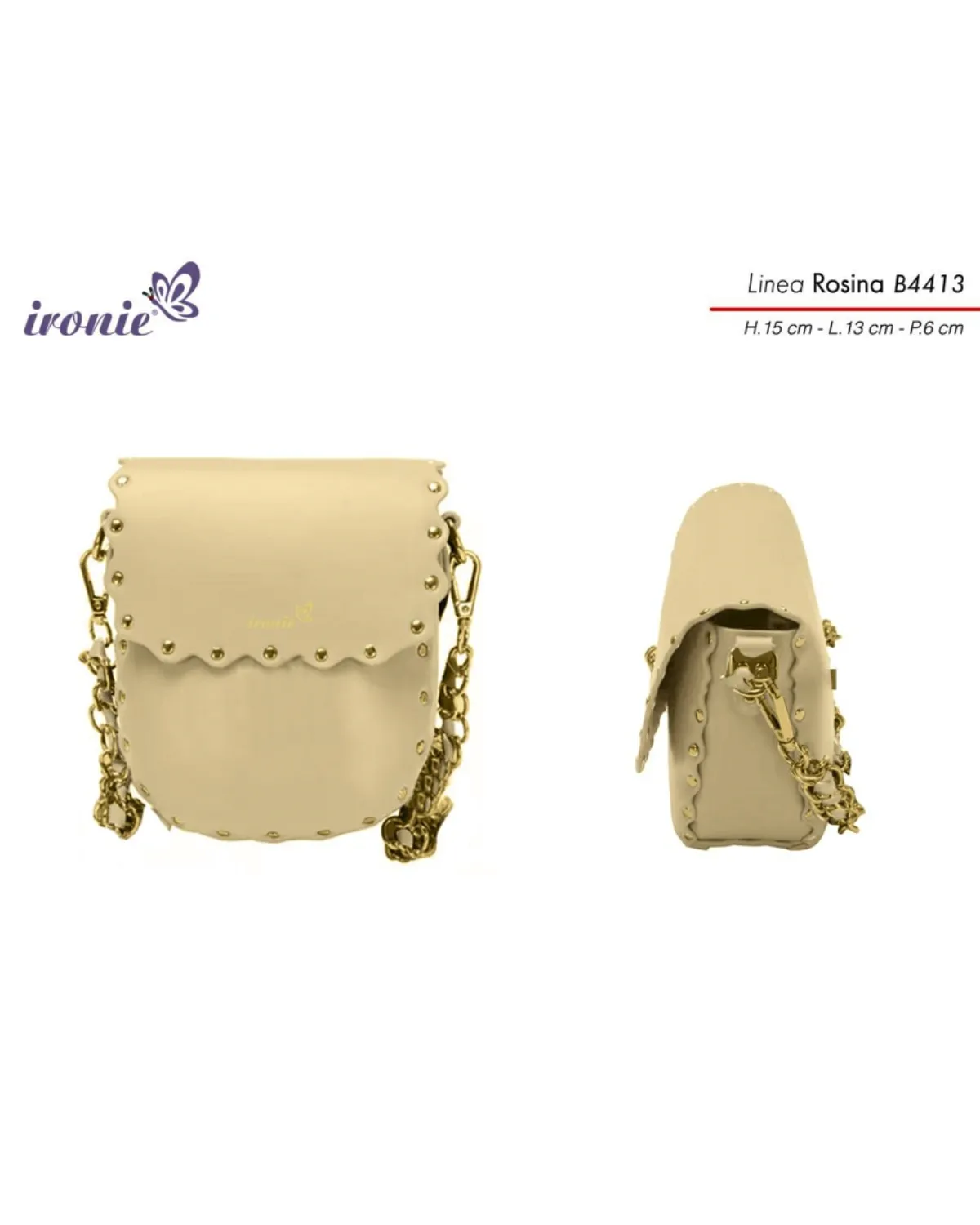 TORBA ROSINA IRONIE B4413 BEIGE 