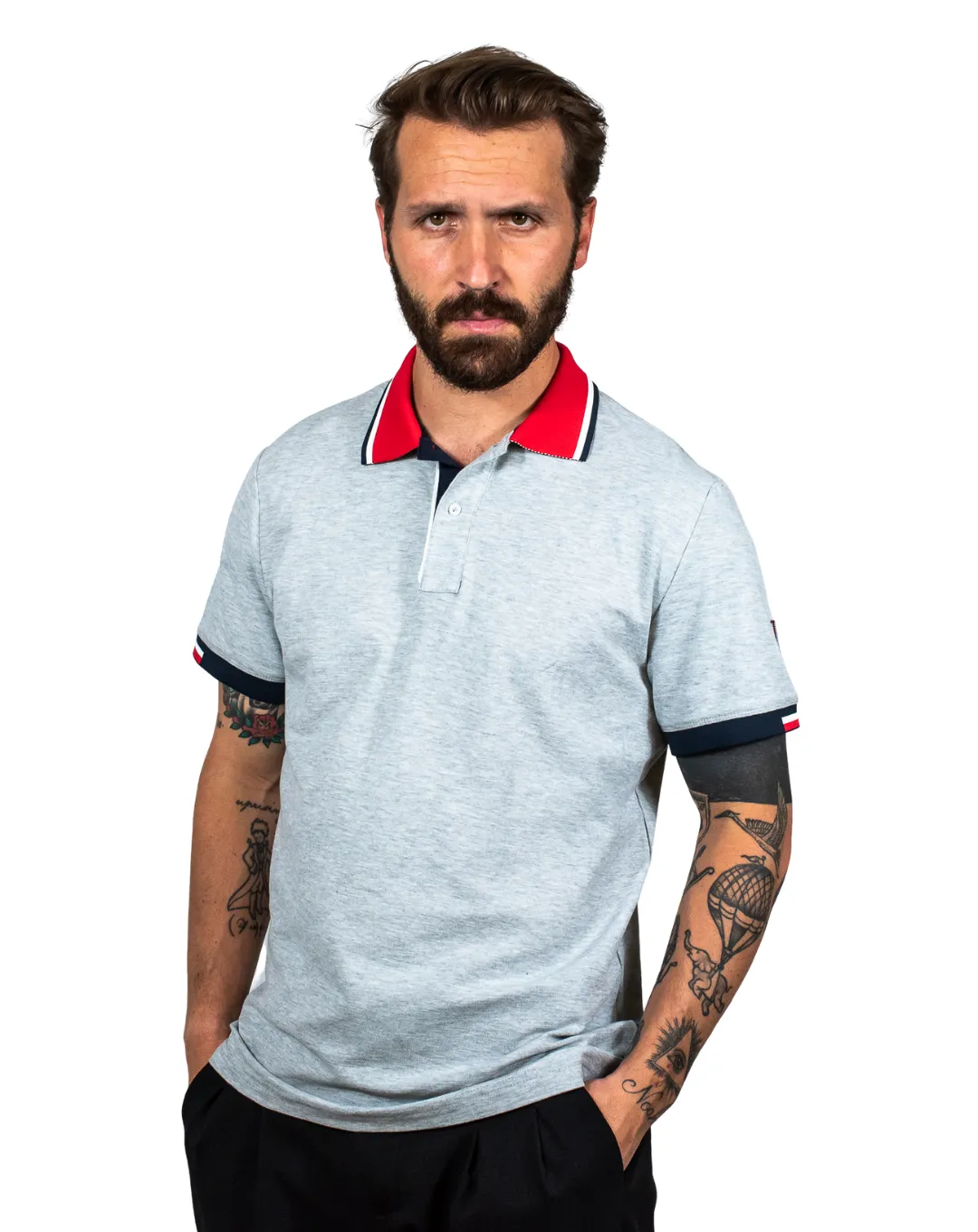 ELLECI MAJICA KRATKI RUKAV A21P013 GREY
