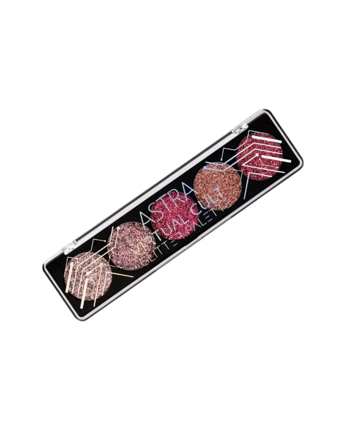 ASTRA PALETA SJENKI VIRTUAL CULT GLITTER PINK METAMORPHOSIS 02 