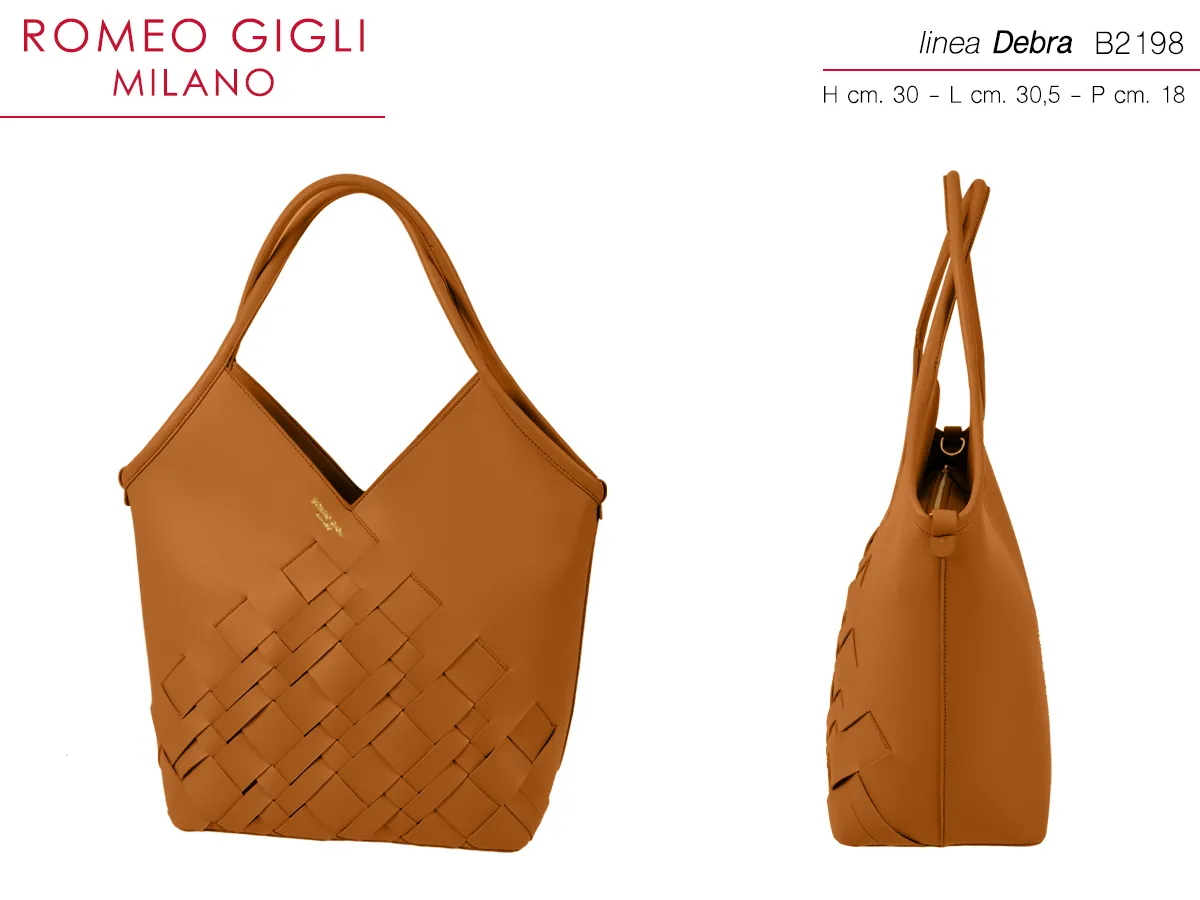 TORBA Z. DEBRA CUOIO RG MILANO