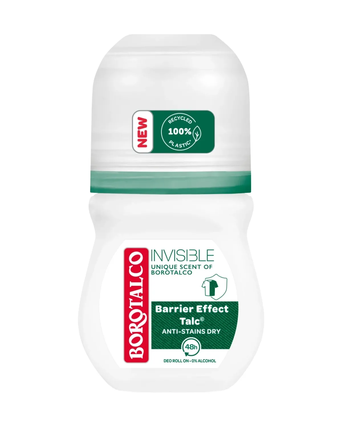 BOROTALCO ROLL-ON INVISIBLE ORIGINAL 50ML WOMEN