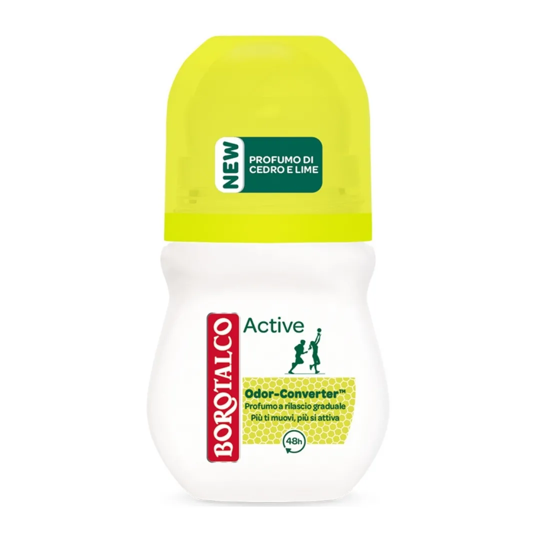 BOROTALCO ROLL - ON CITRUS&LIME 50ML DEO WOMEN