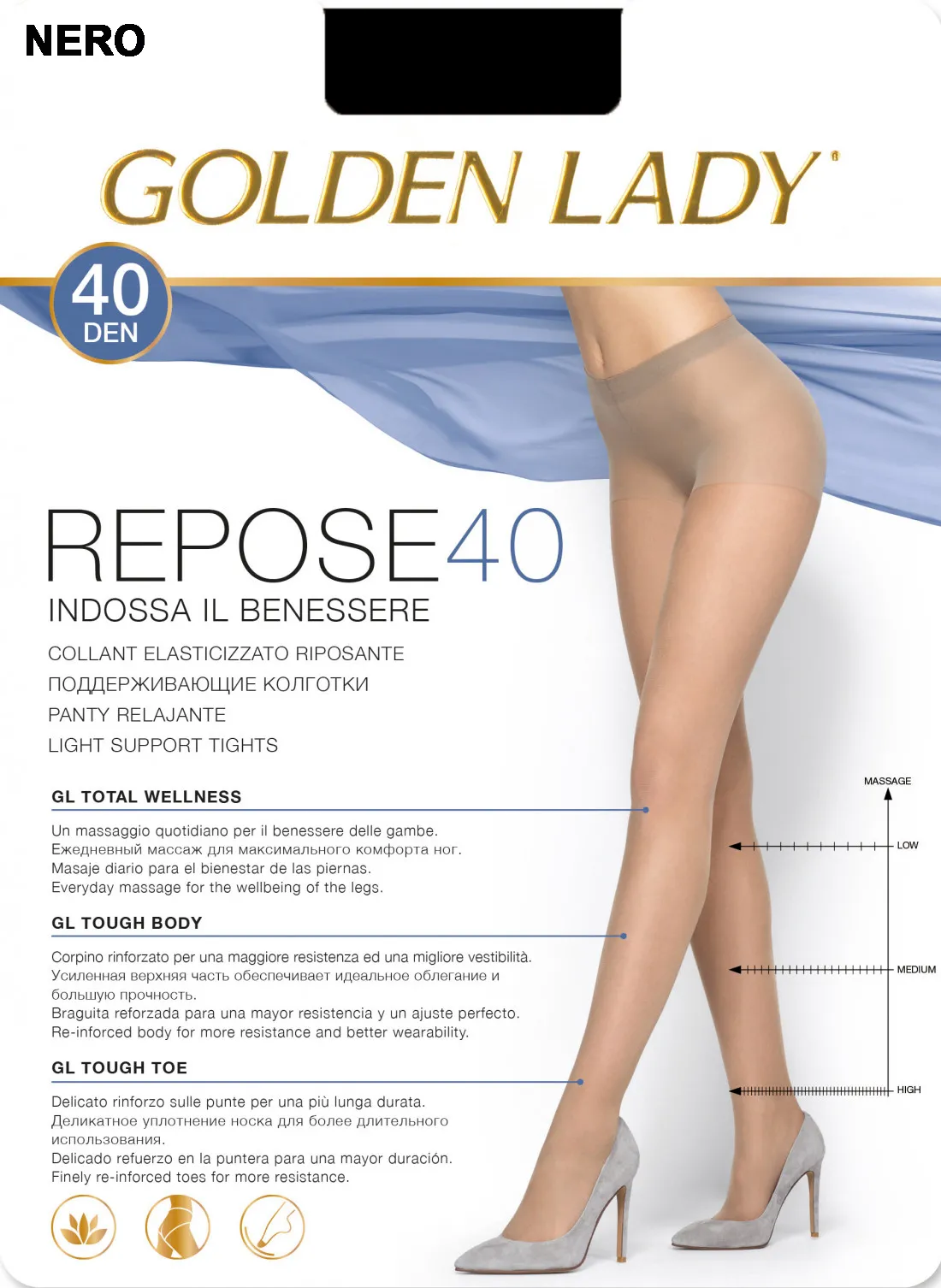ČARAPE GOLDEN LADY 50V REPOSE