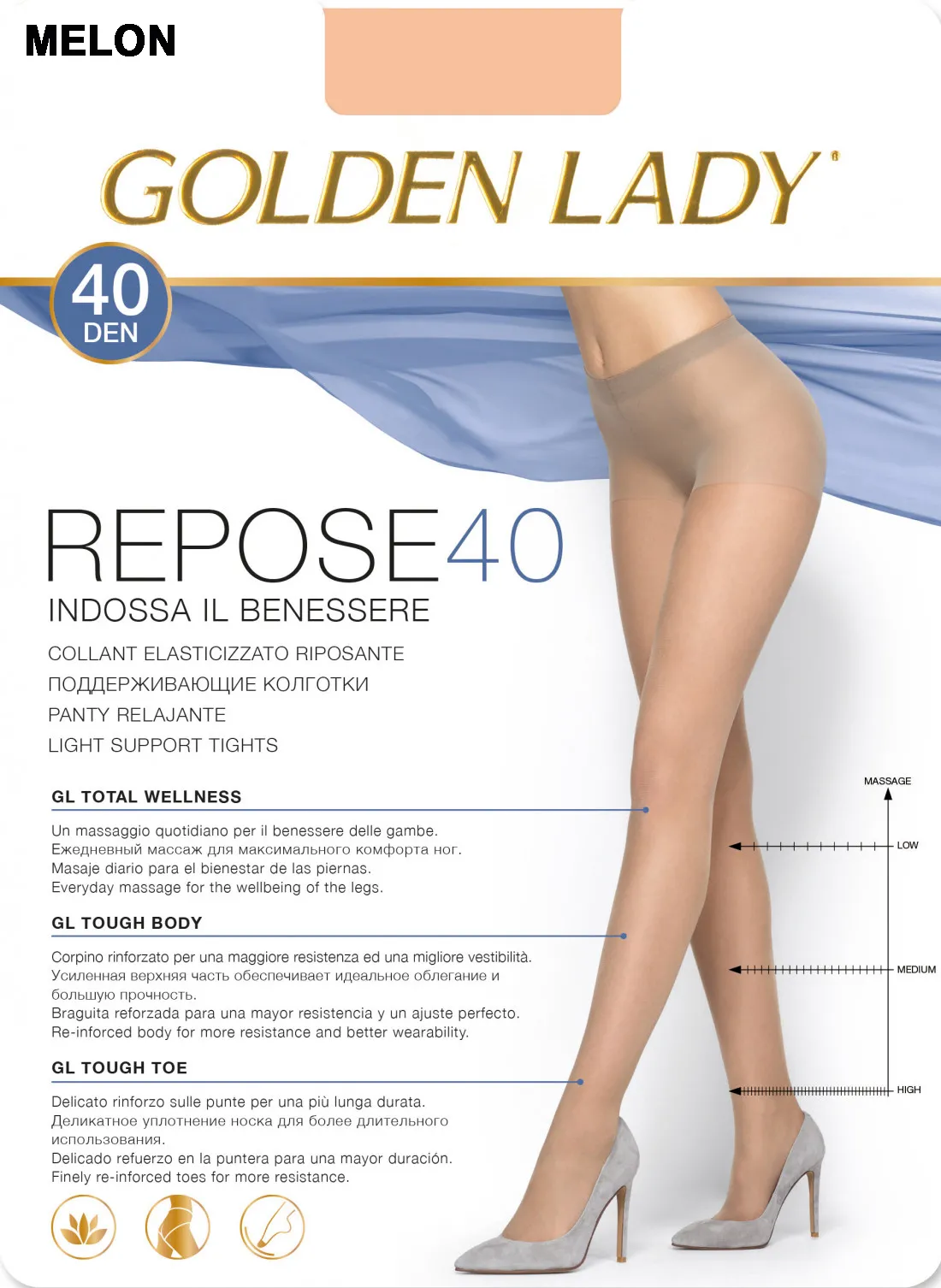 ČARAPE GOLDEN LADY 50V REPOSE