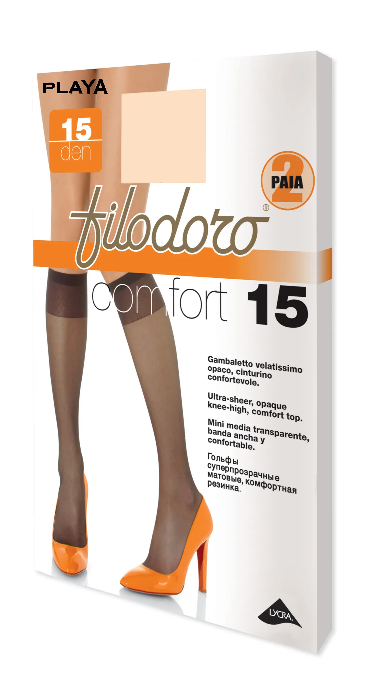 ČARAPE FILODORO COMFORT 15 A.110804 DOKOLJENICE 2/1