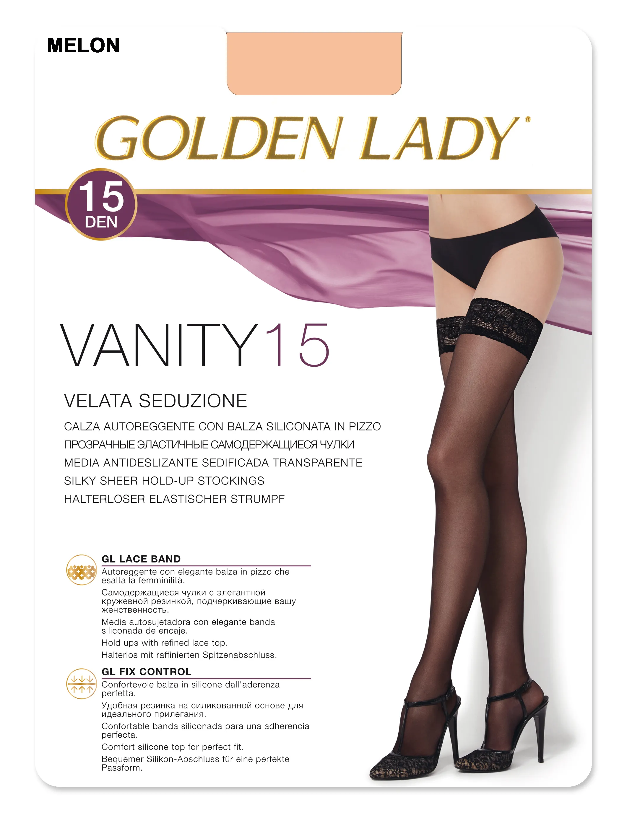 ČARAPE GOLDEN LADY HALTER 80N VANITY 15 DEN