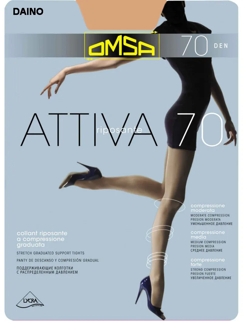ČARAPE OMSA ATTIVA 005 70DEN