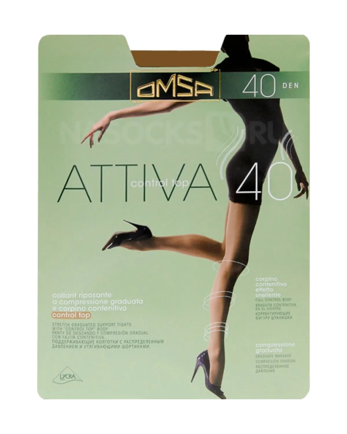 OMSA ČARAPE ATTIVA 264 40DEN 