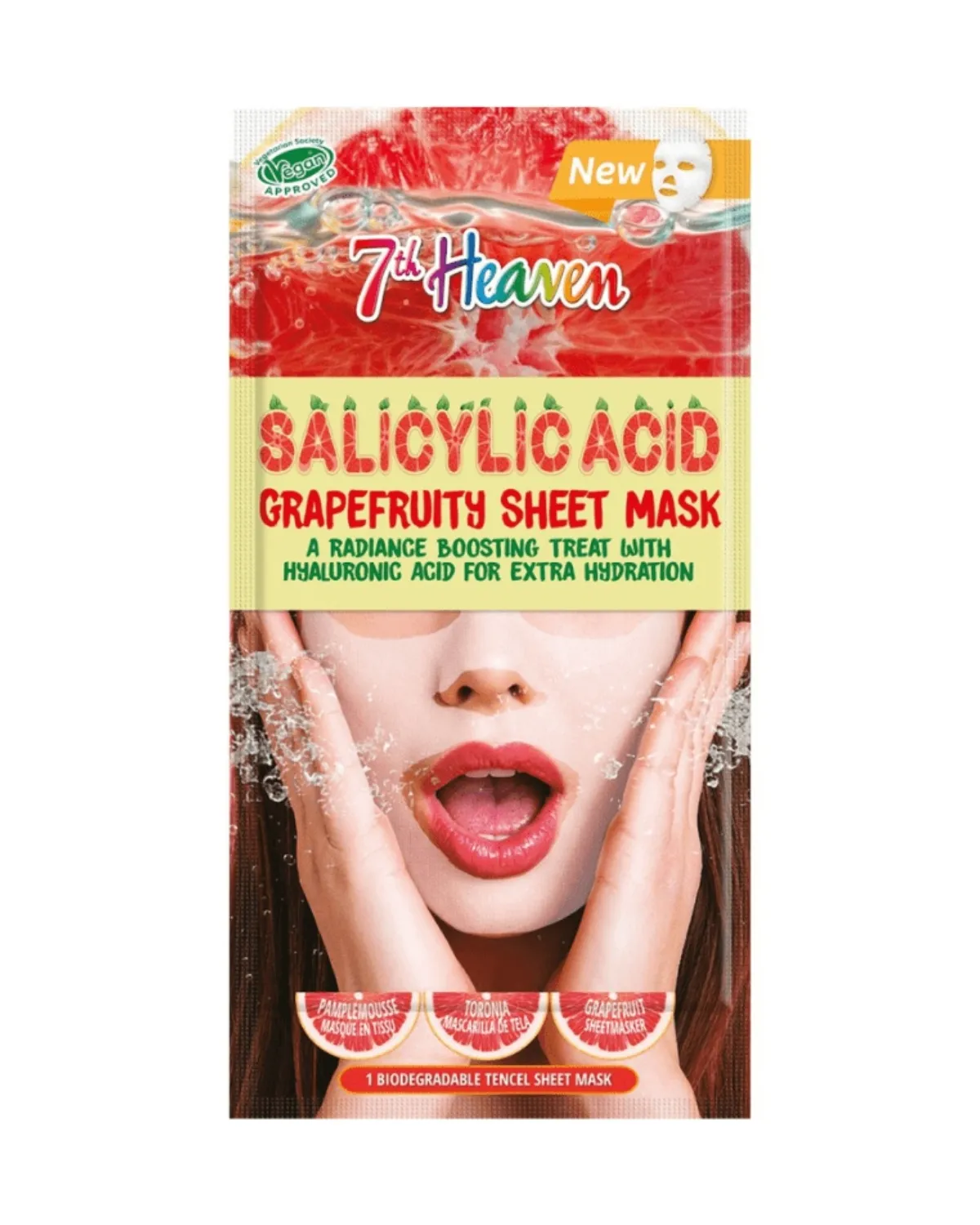 MJ MASKA ZA LICE BEAUTYLICIOUS SALICYLIC GRAPEFRUIT 18G 