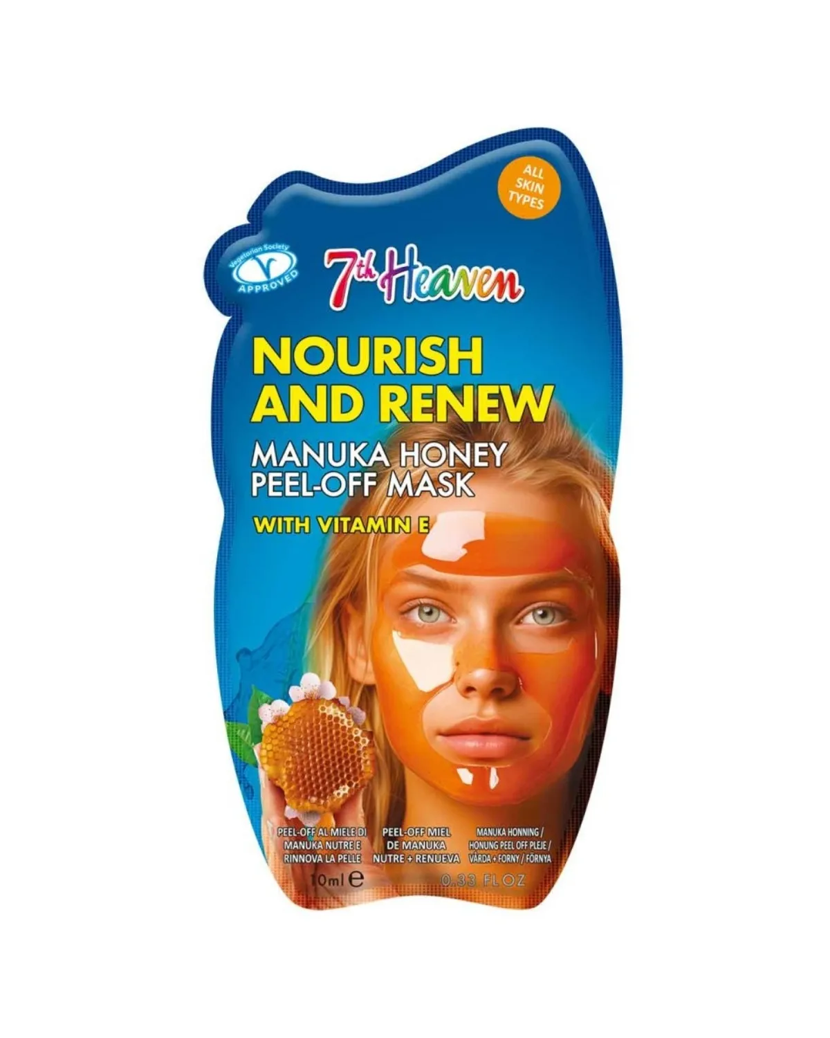 MJ MASKA ZA LICE PEEL OFF NOURISH AND RENEW MANUKA HONEY 10ML 