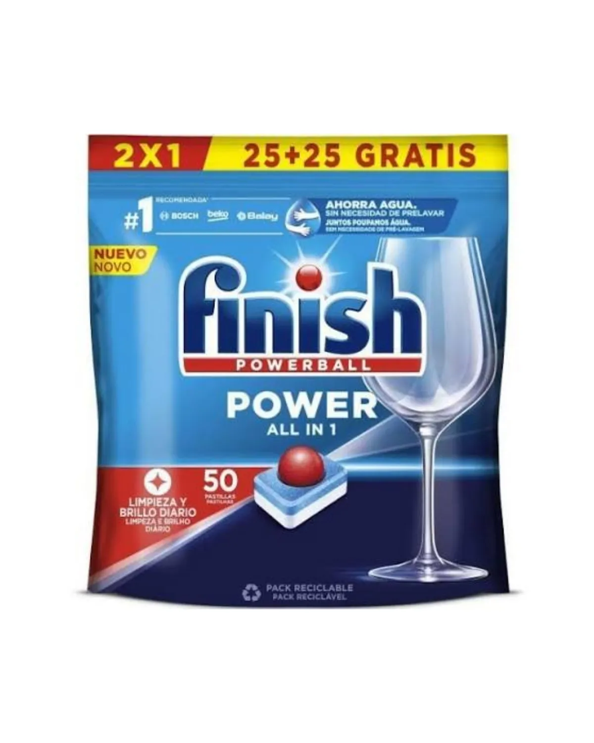 FINISH TABLETE ALL IN ONE 50/1 CLASSIC 