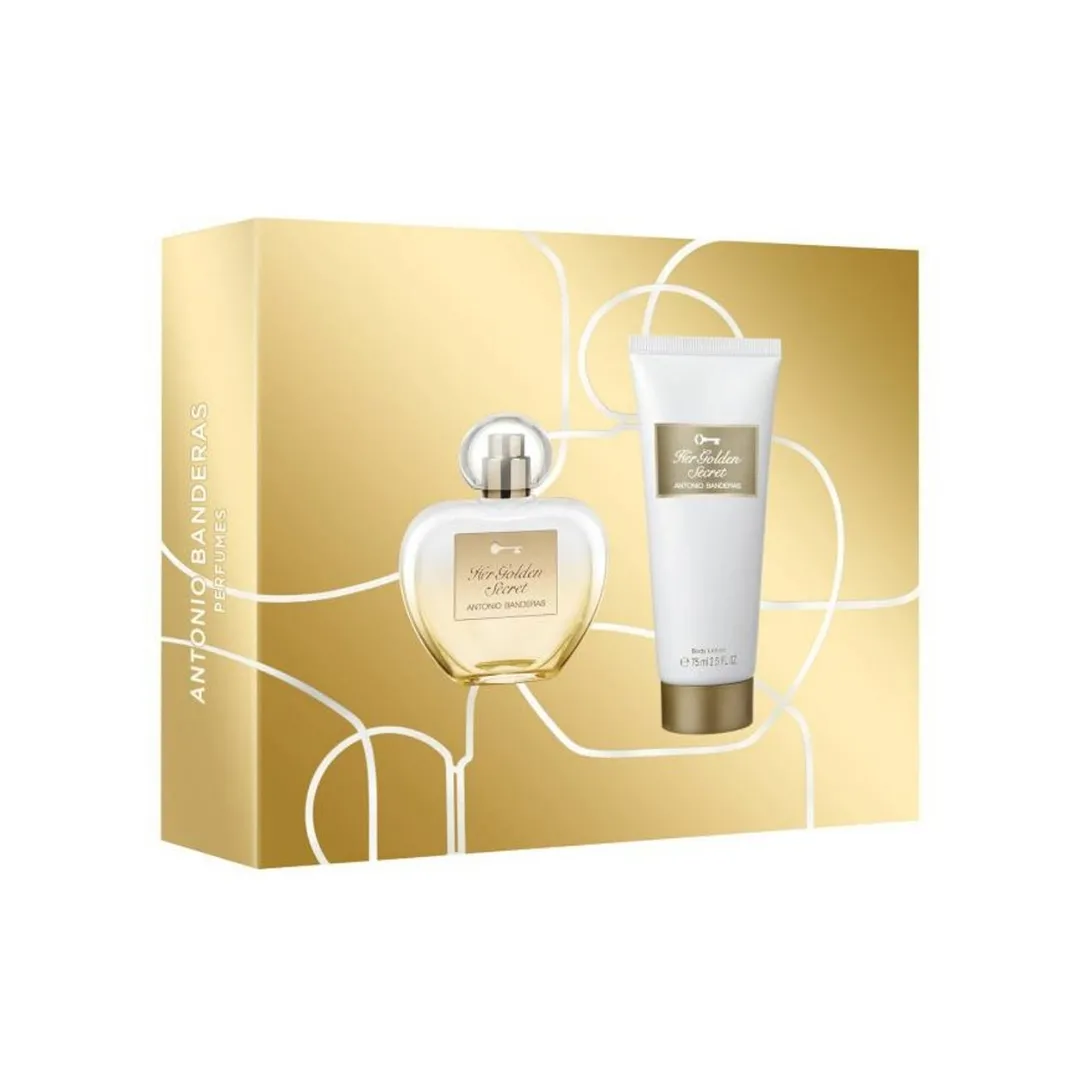 A.BANDERAS SET 23 HER GOLD SECRET (EDT50+BL 75ML)