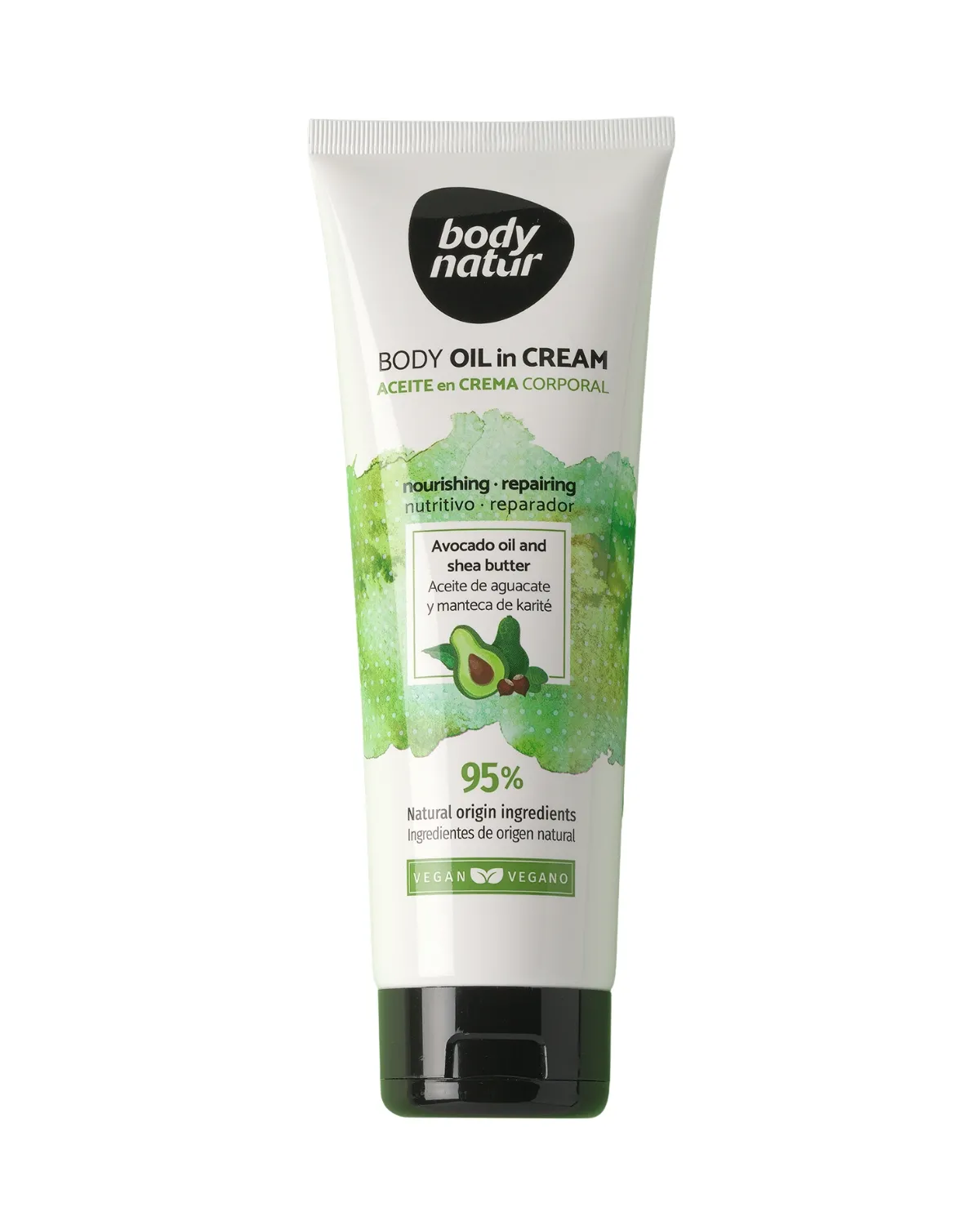 BODY NATUR MLIJEKO ZA TIJELO AVOCADO OIL AND SHEA BUTTER 200ML