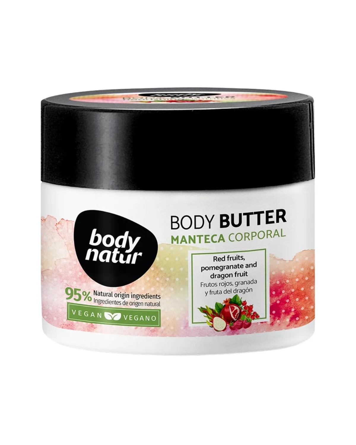 BODY NATUR MLIJEKO ZA TIJELO RED FRUITS, POMEGRANATE AND DRAGON FRUIT 300ML