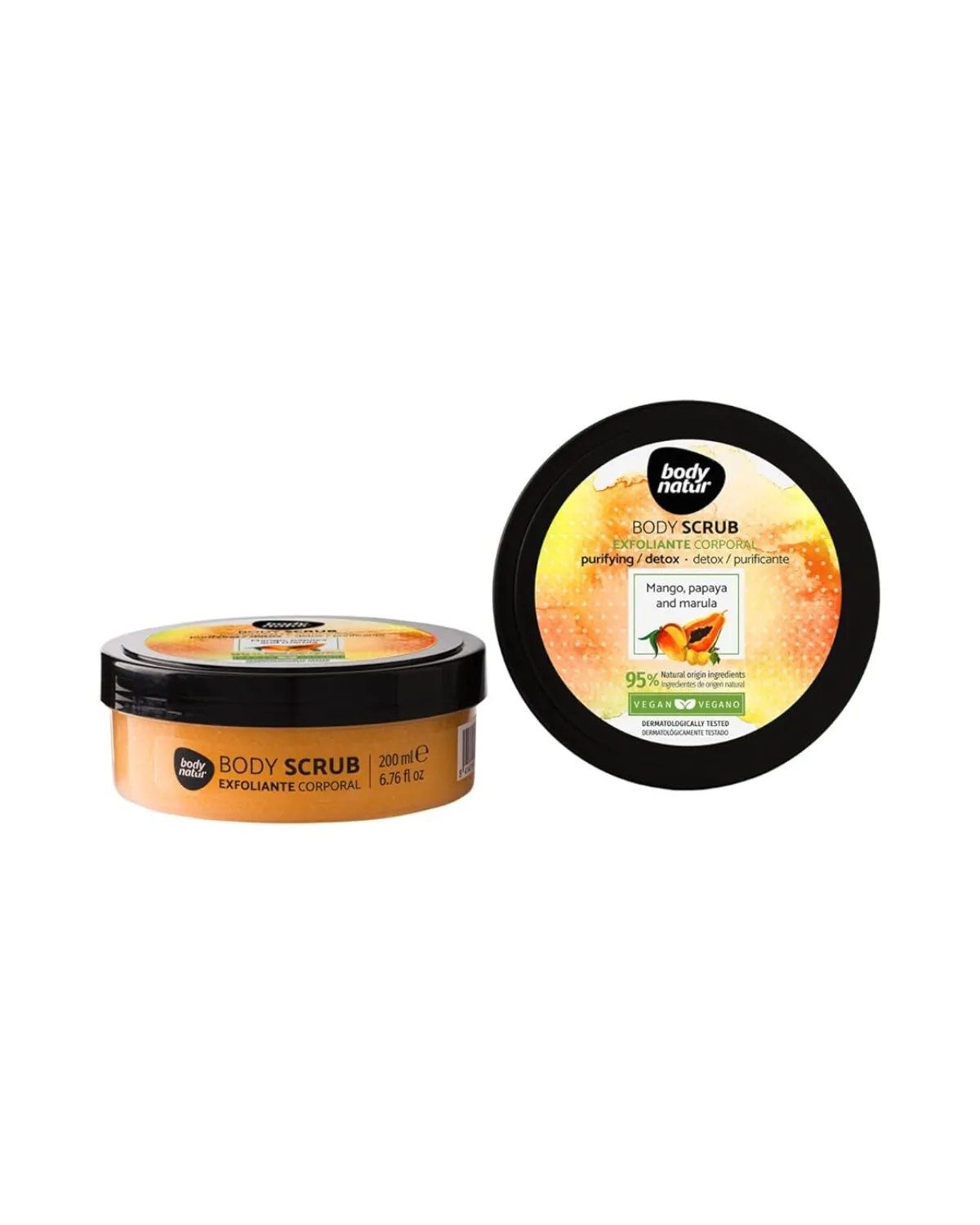 BODY NATUR PILING ZA TIJELO MANGO, PAPAYA AND MARULA 200ML