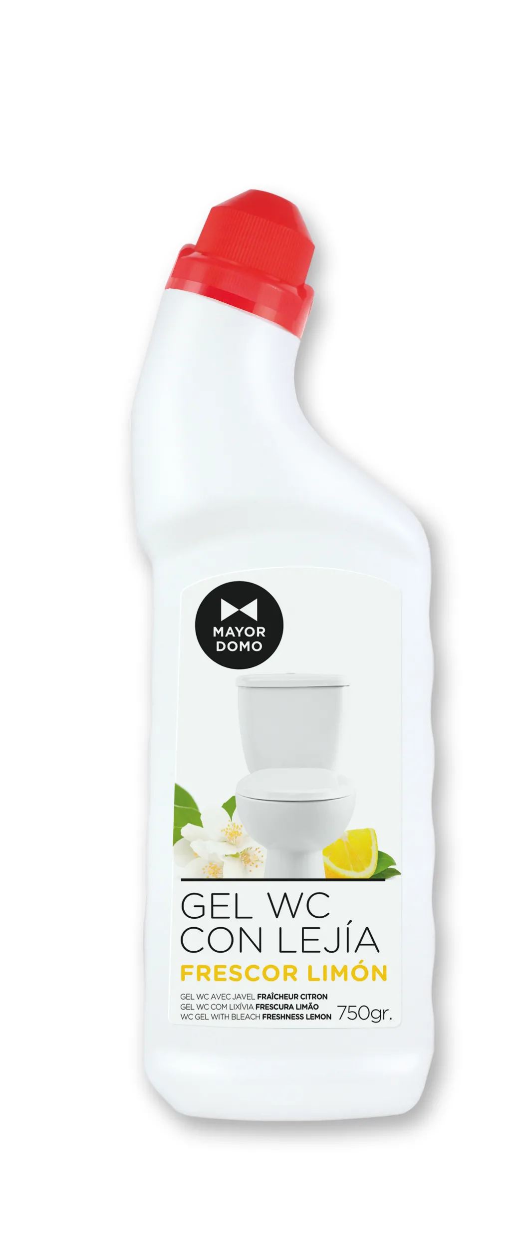 MAYOR. SREDSTVO ZA ČIŠĆENJE WC GEL BLEACH LEMON FRESHNESS 750 gr 
