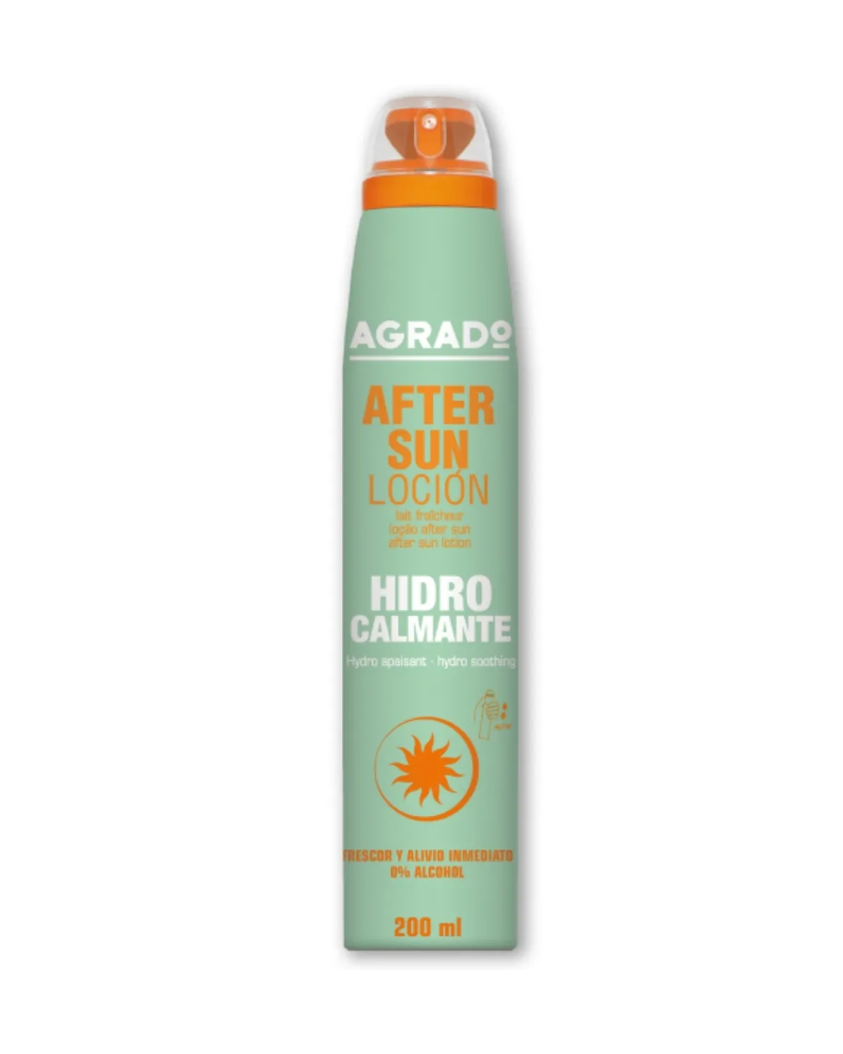 AGRADO KREMA POSLE SUNČANJA 100% ALOE VERA SPREJ 200 ML 