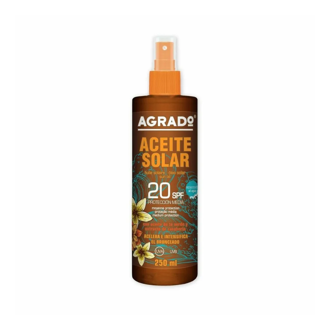 AGRADO ULJE ZA SUNČANJE SPF20 250ML