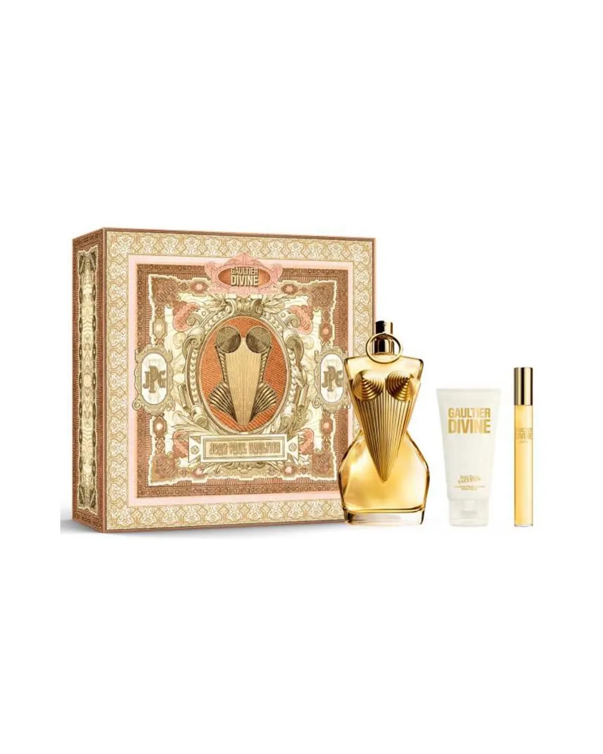 JPG DIVINE (L) 100ml + BL 75ml + EDP 10ml  SET EDP 