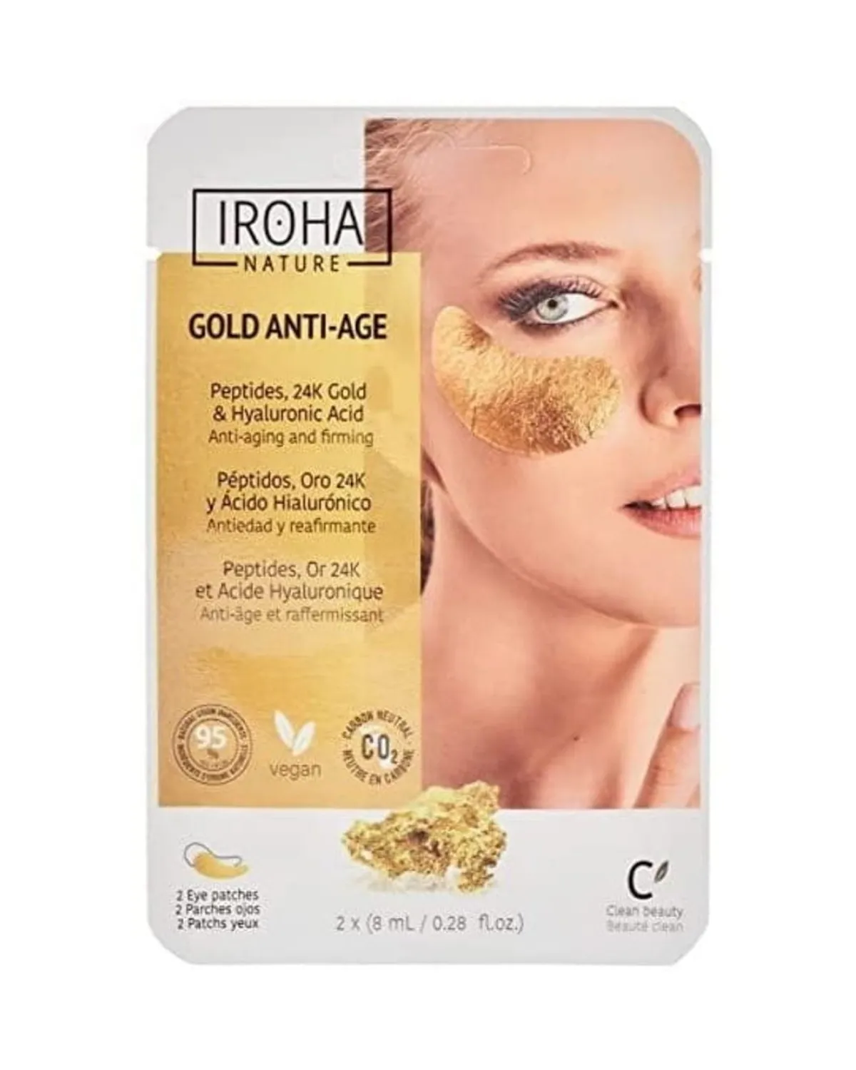 IROHA DIVINE GOLD TRAKE ZA PODRUCJE OKO OCIJU 1 TRETMAN 