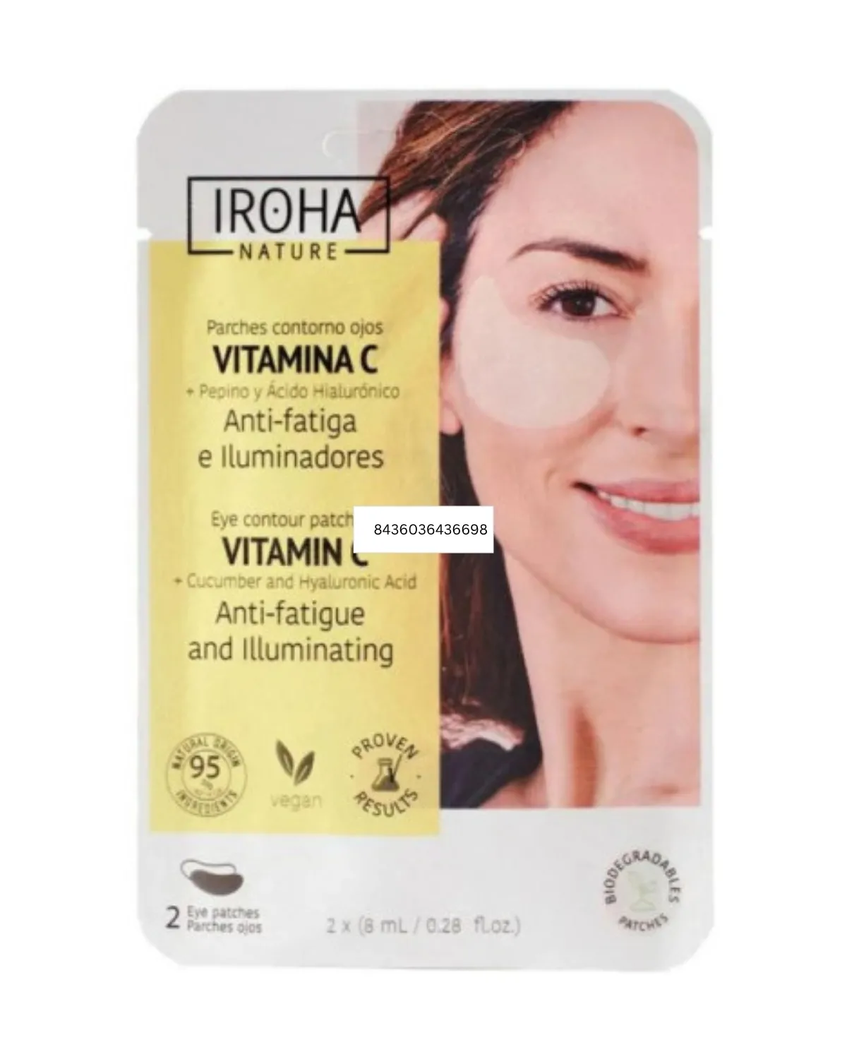 IROHA TRAKE ZA PODRUCJE OKO OCIJU VITAMIN C 1 TRETMAN 