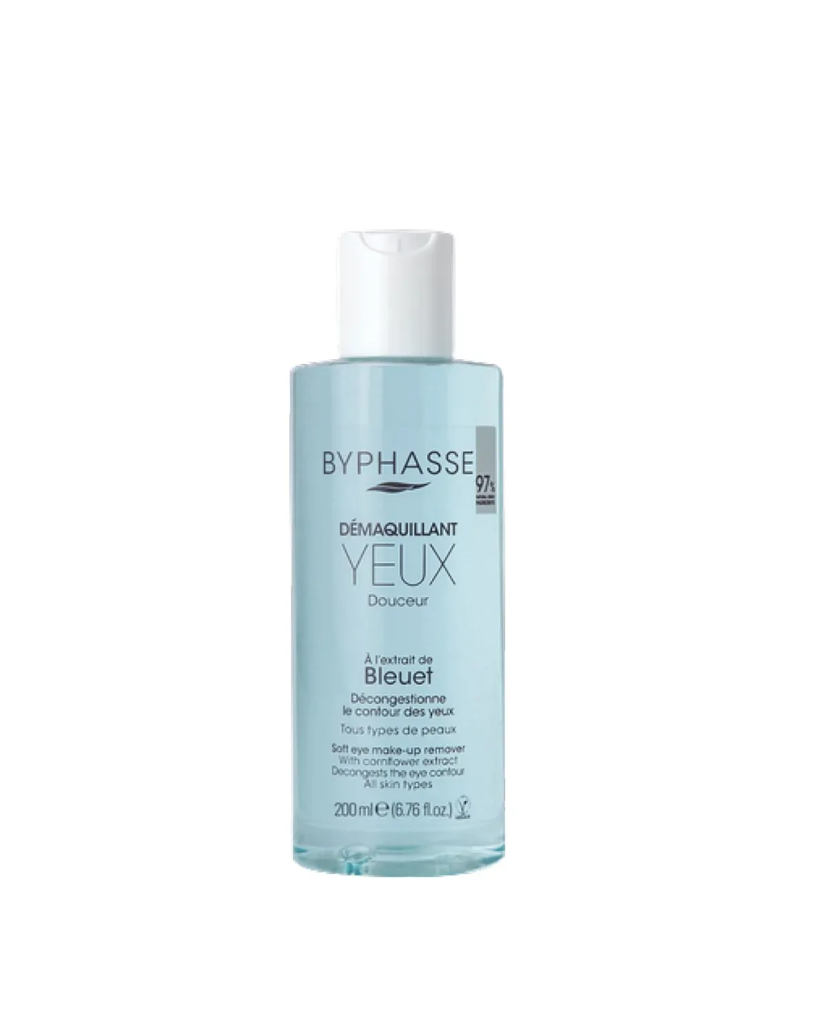 BYPHAS. MAKE UP REMOVER CORNFLOWER 200ML 